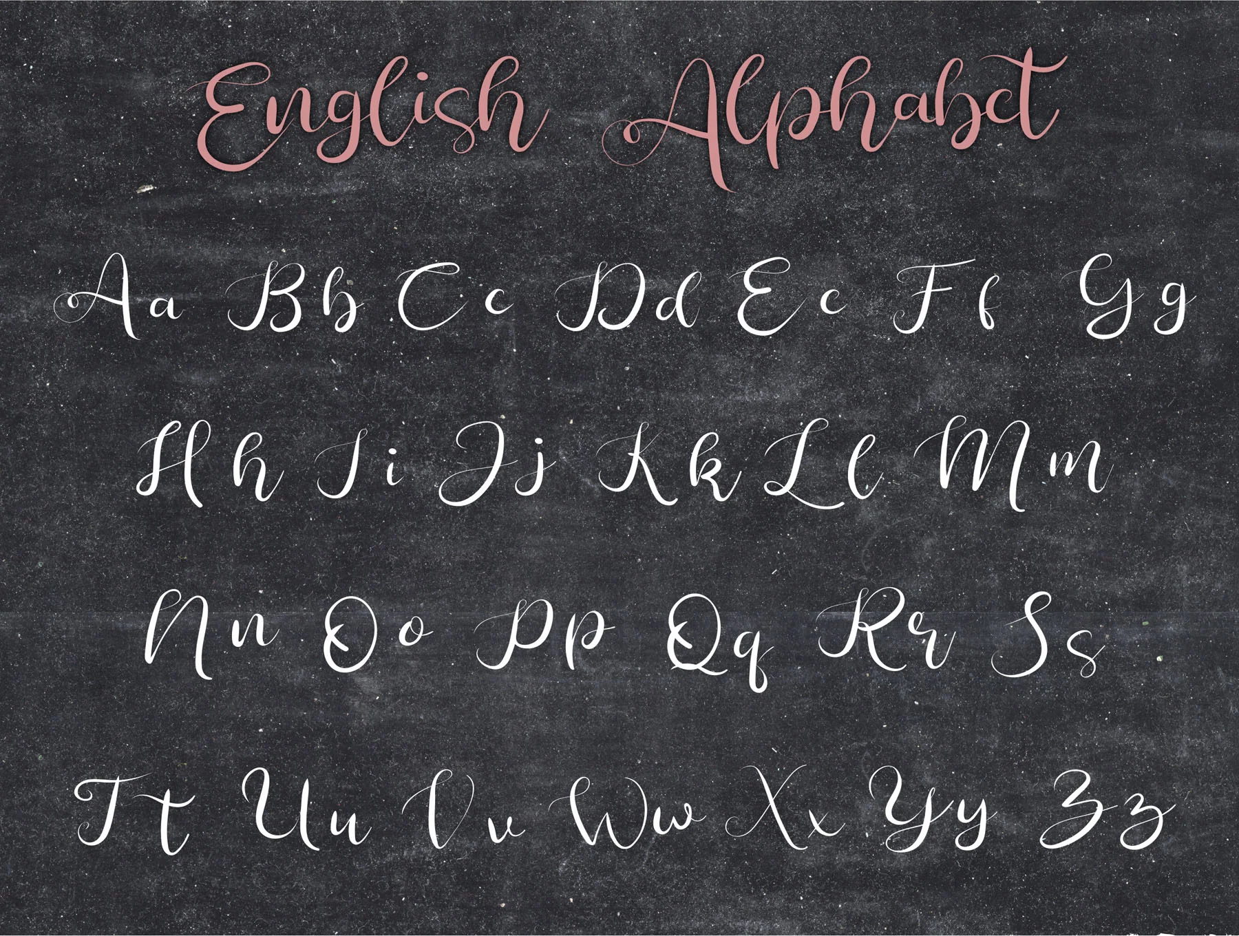 Rapsodie - Multilingual Script With English and Russian Letters 11