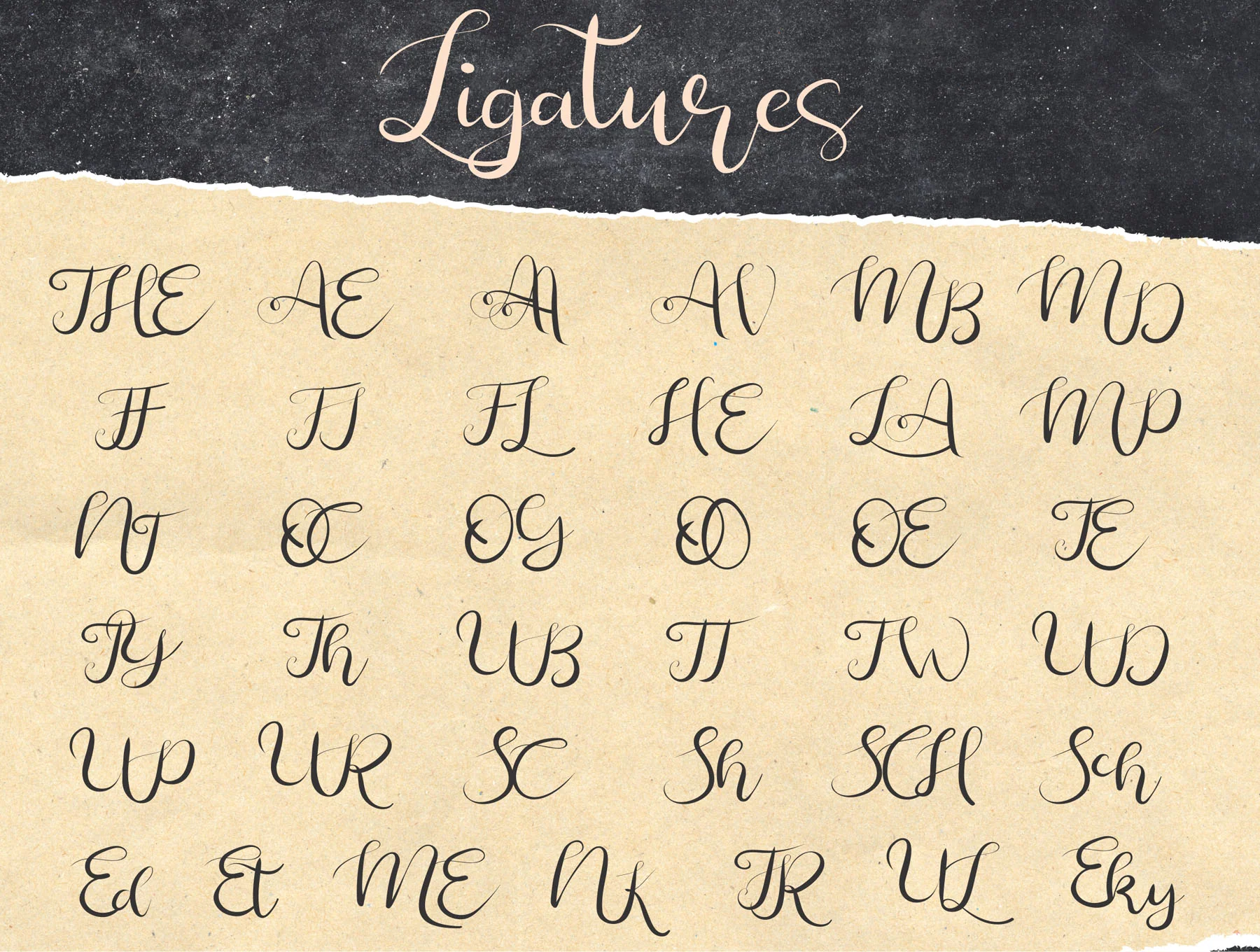 Rapsodie - Multilingual Script With English and Russian Letters 4