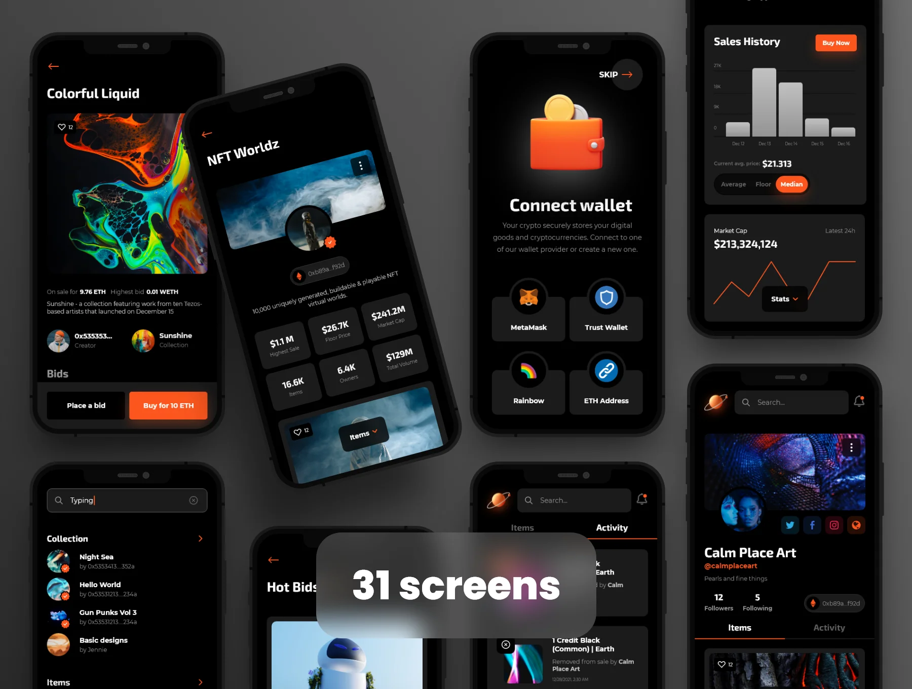 Rarity UI Kit for Adobe XD 2