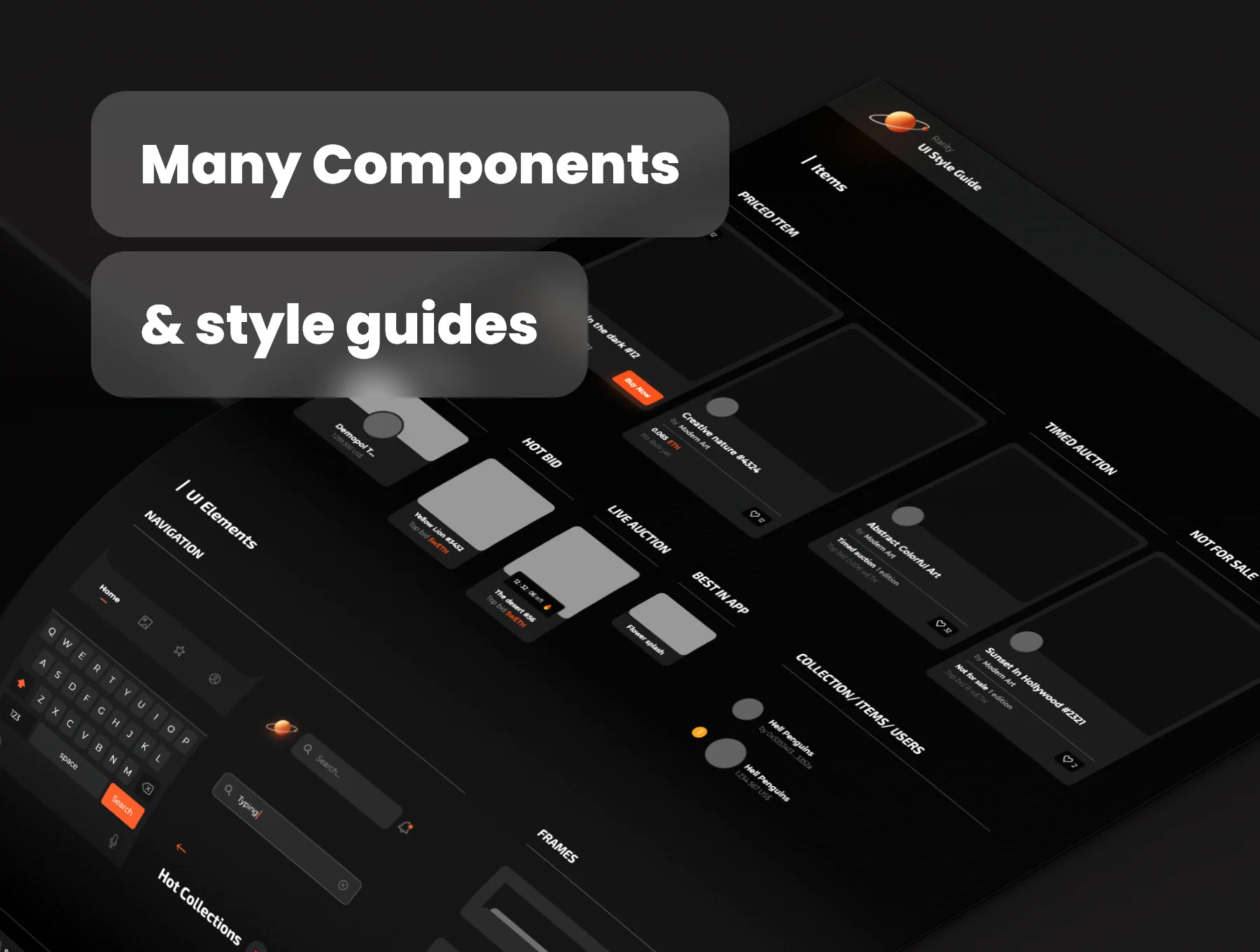 Rarity UI Kit for Adobe XD 4