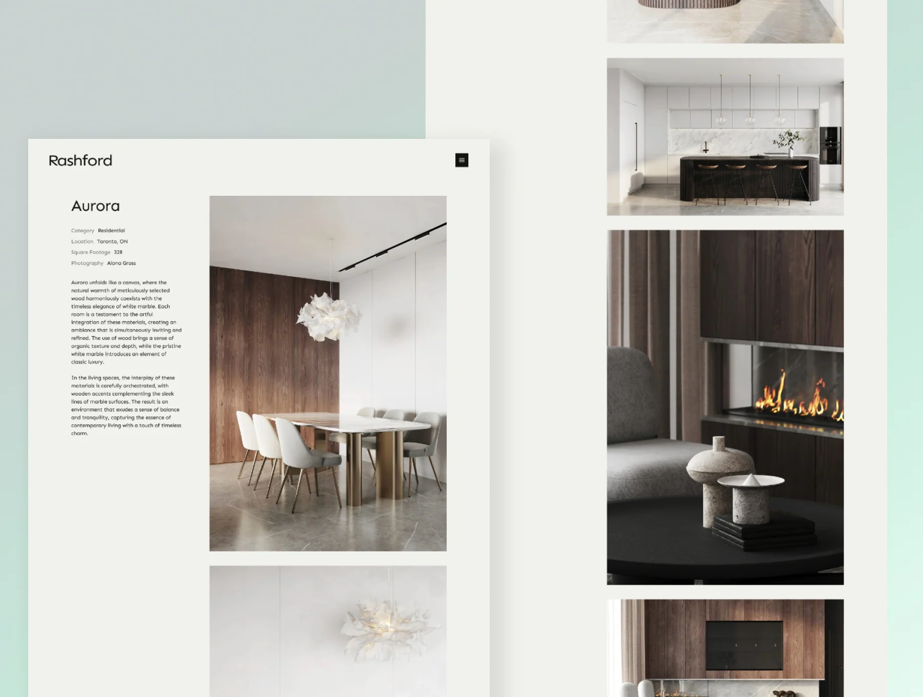 Rashford - Framer template for interior designers 2