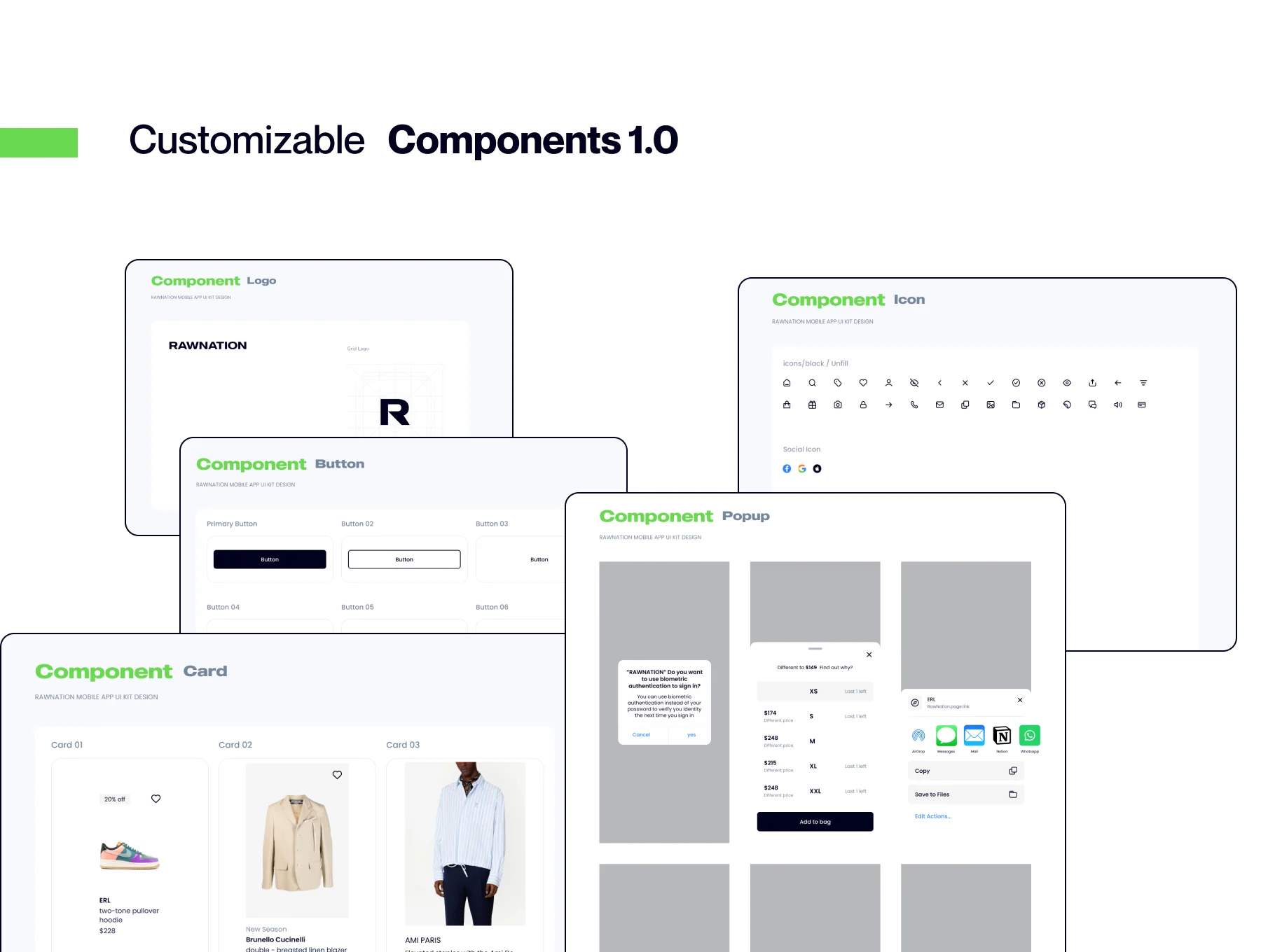 RAWNATION Mobile App Ui Kit Design 4