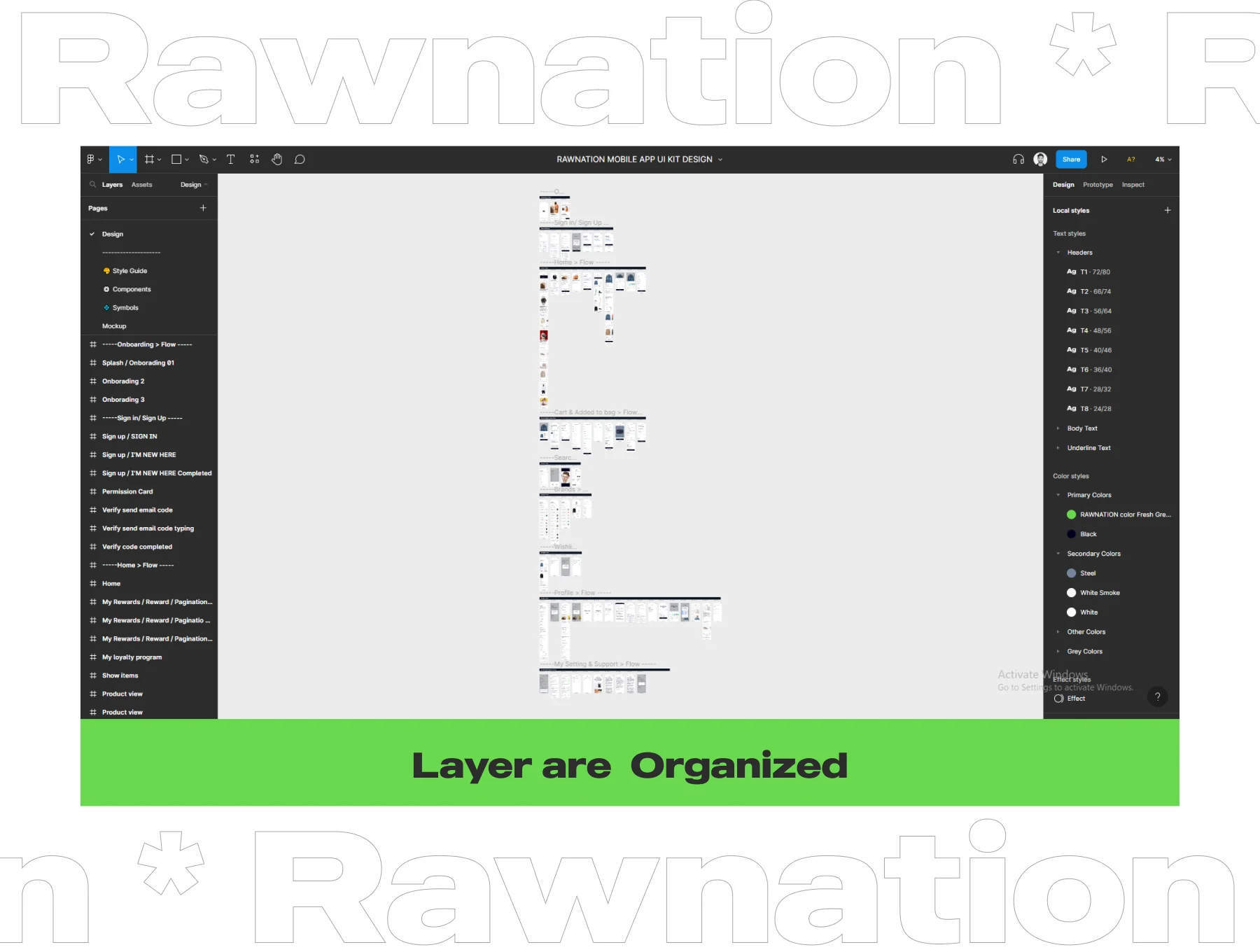 RAWNATION Mobile App Ui Kit Design 6