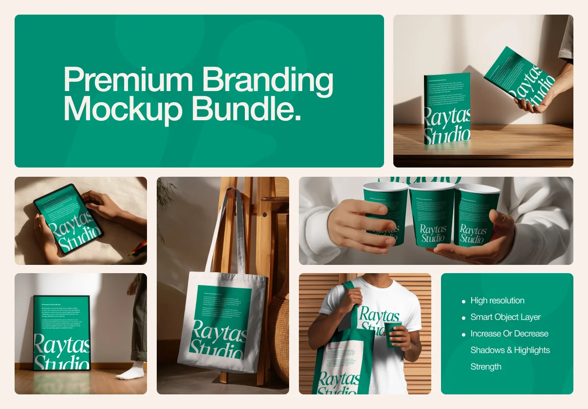 Raytas Branding Mockup Bundle
