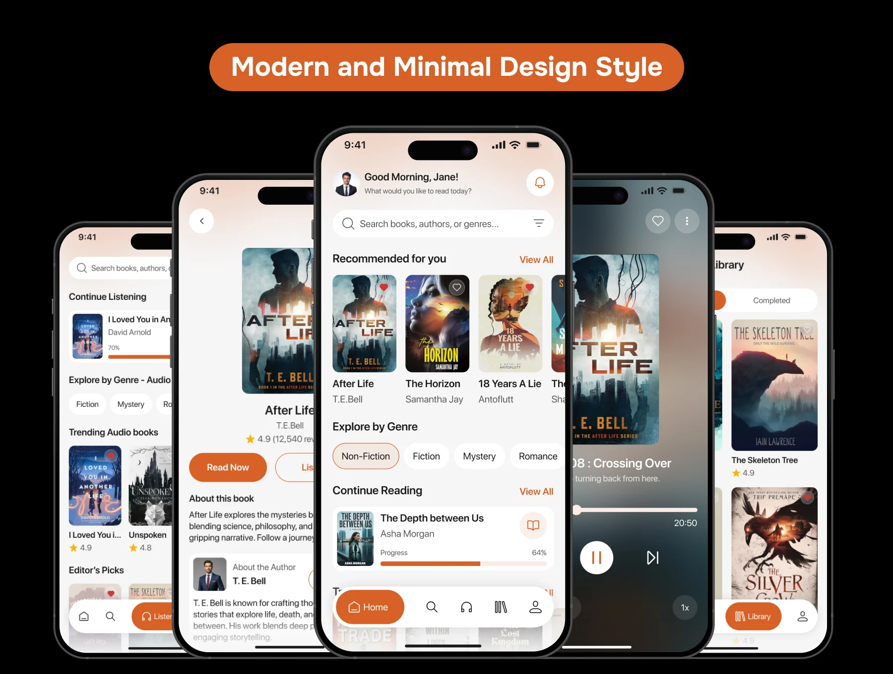 Readora Online Book Store App UI Kit 3
