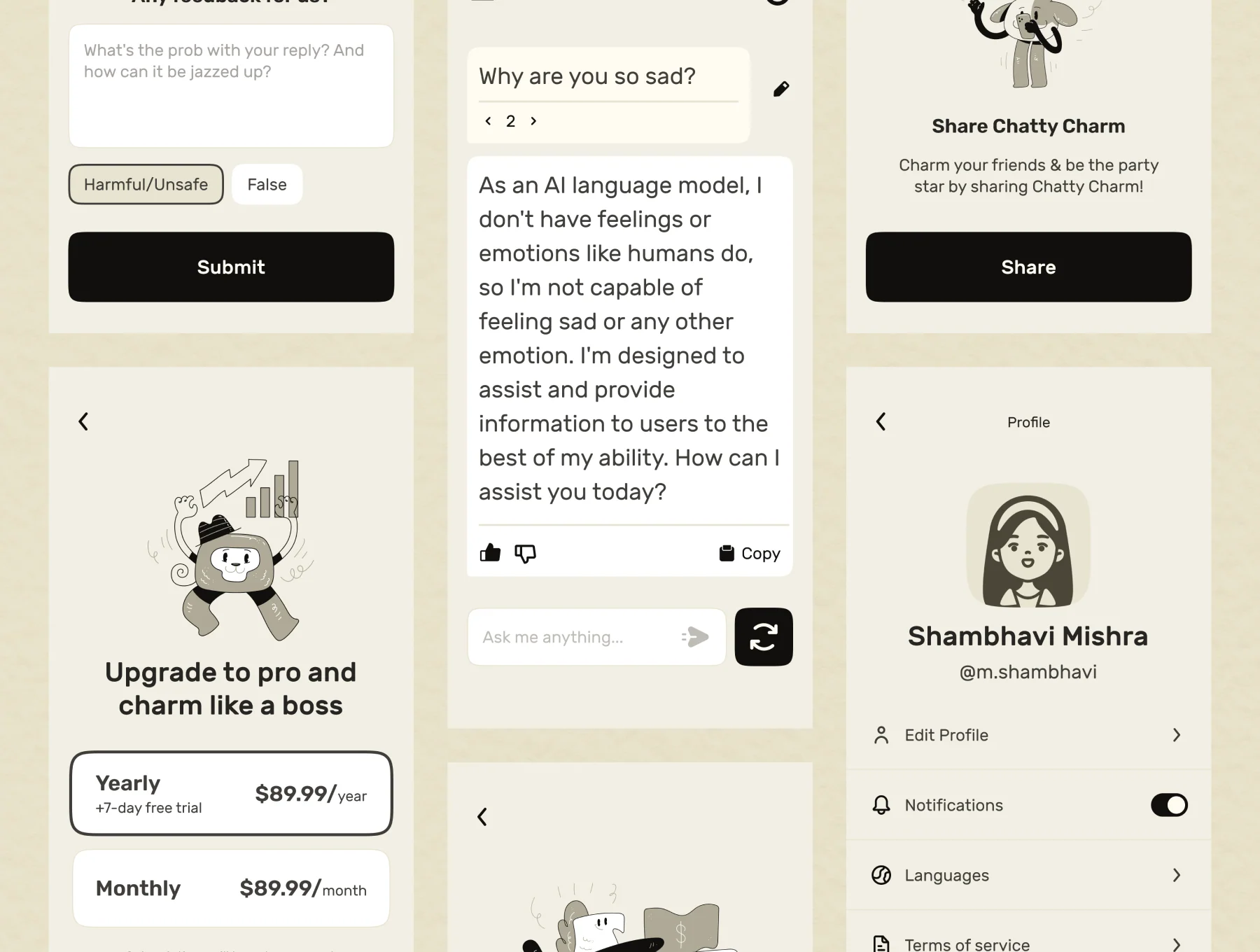 [Ready to Launch] AI Chatbot UI Kit 3