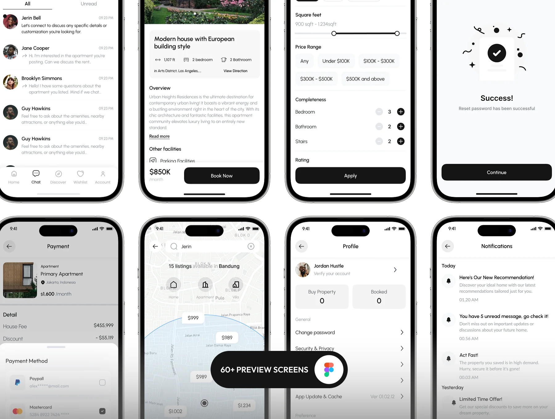 Reahu - Real Estate App UI Kit 2