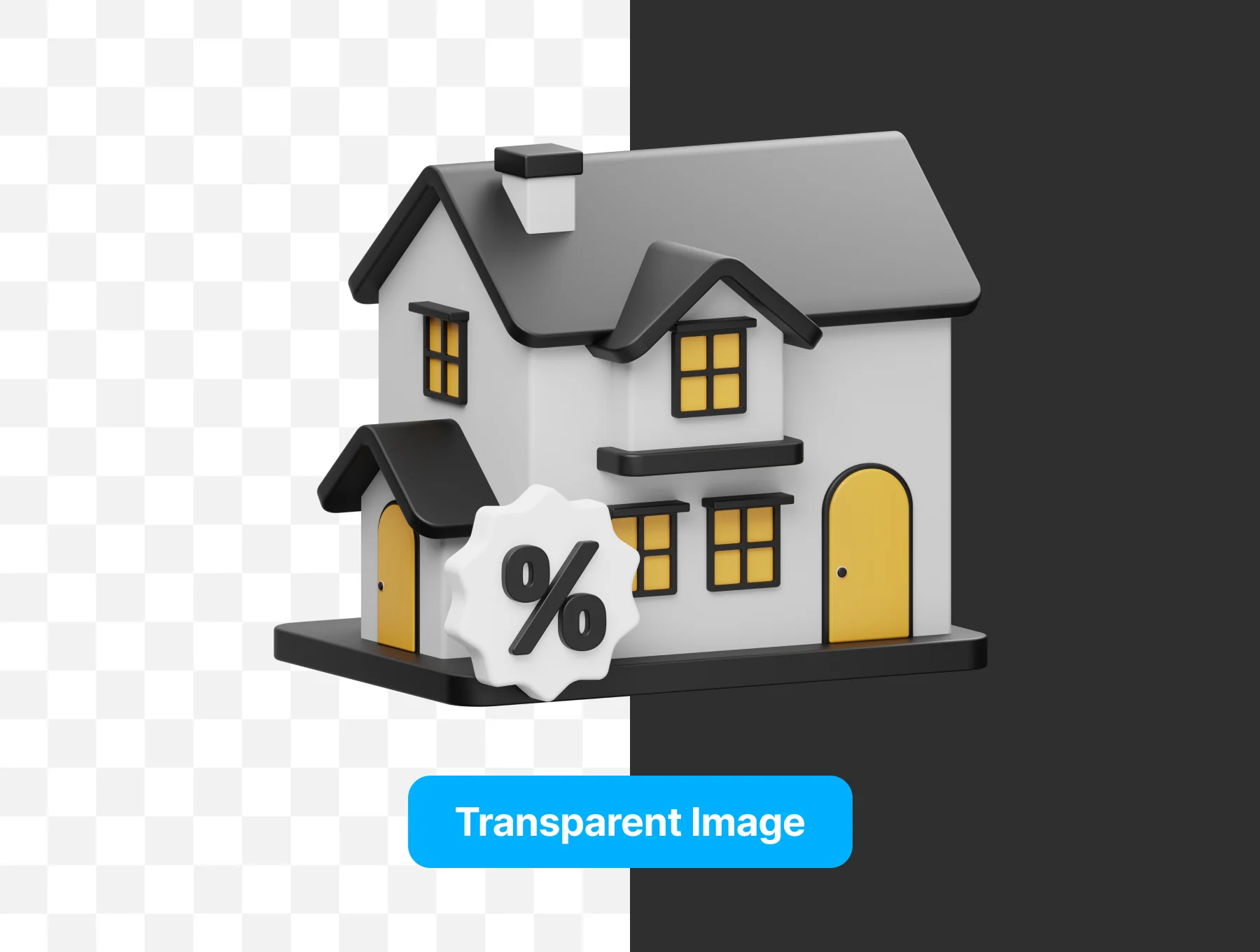 Real Estate 3D Icon 4