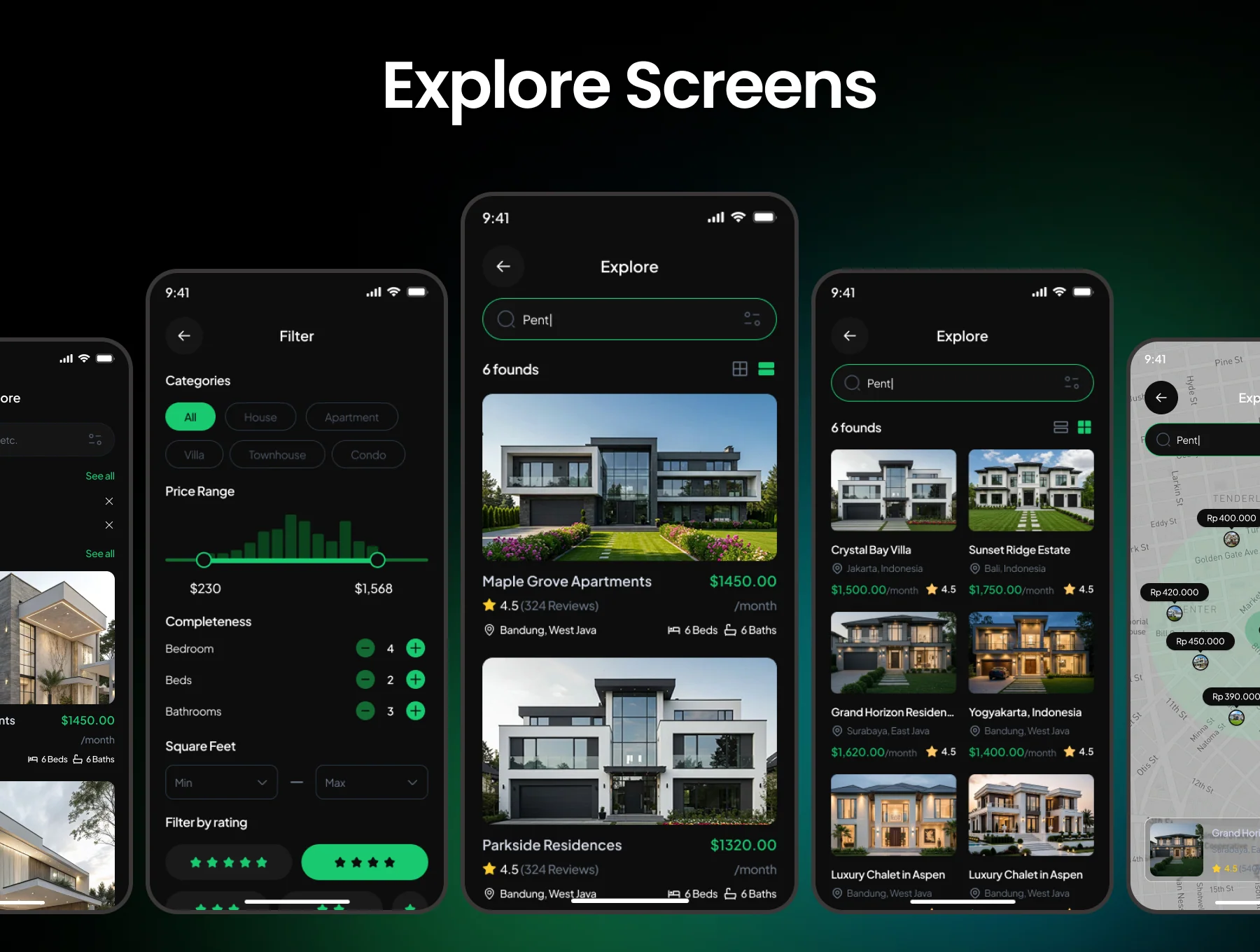 Real Estate AI Assistance Mobile App Ui kit 6