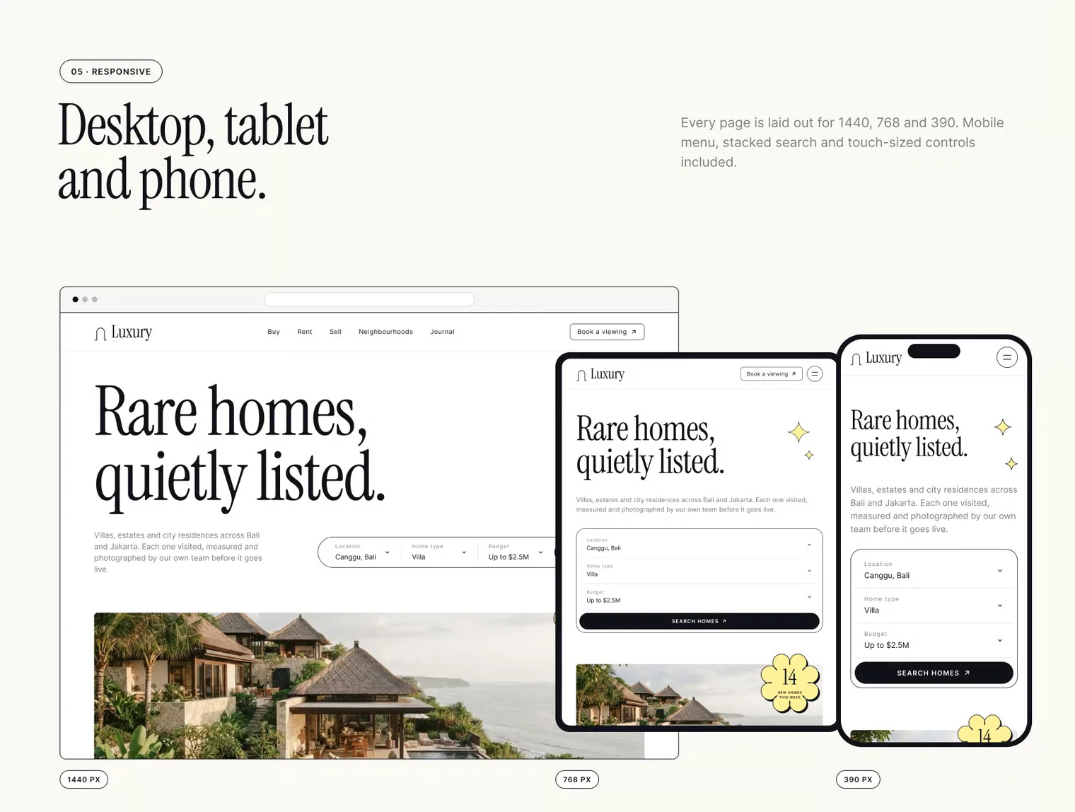 Real Estate and Property Listing UI Kit 5