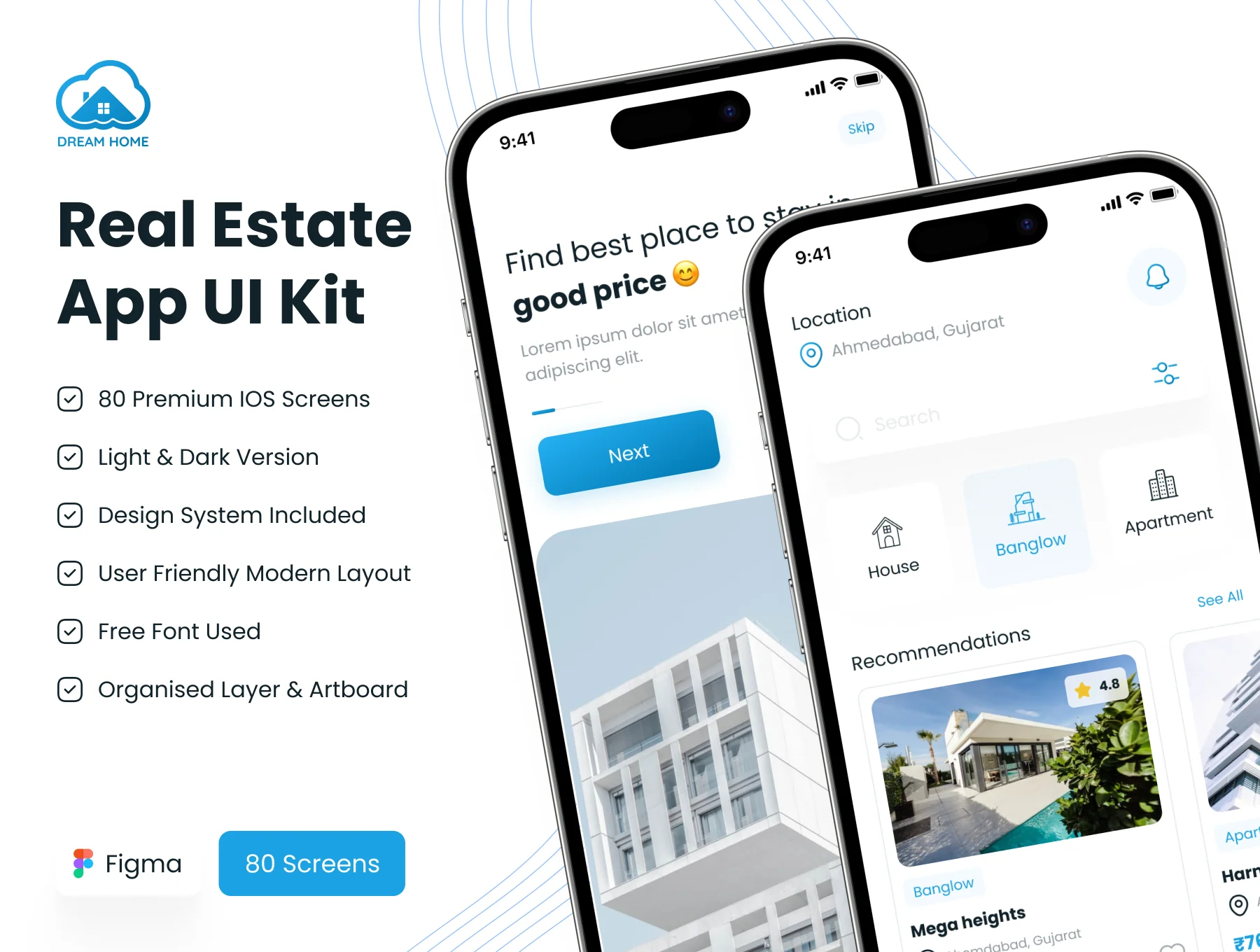 Real Estate App UI Kit