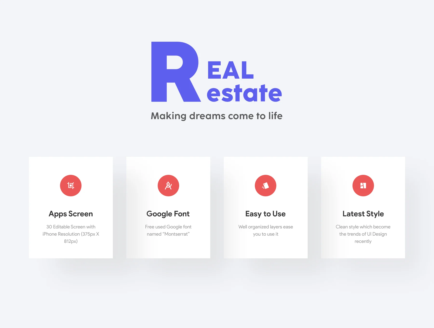 Real Estate - Apps UI KIT 2