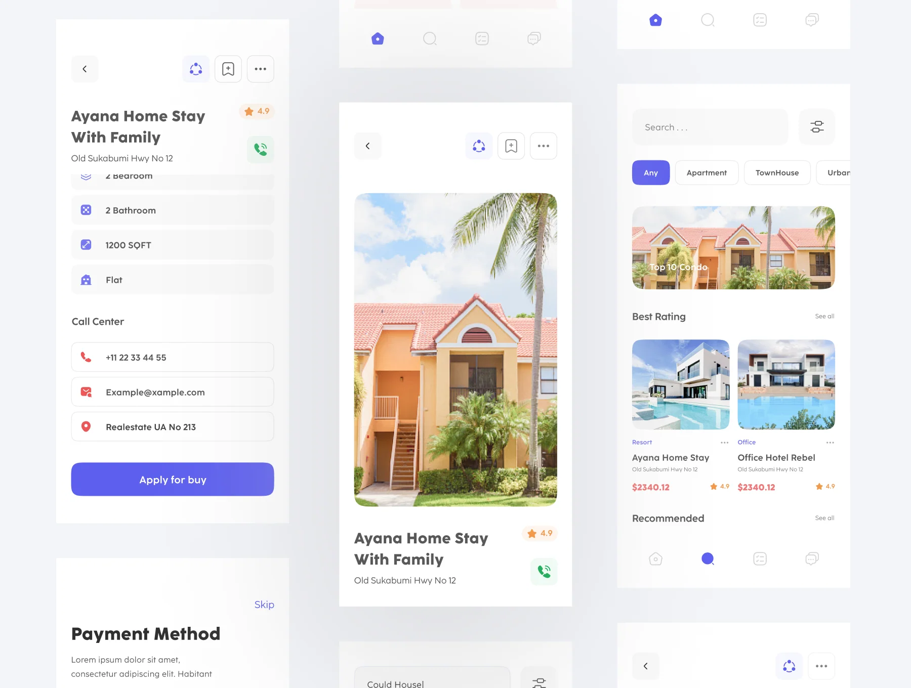 Real Estate - Apps UI KIT 5