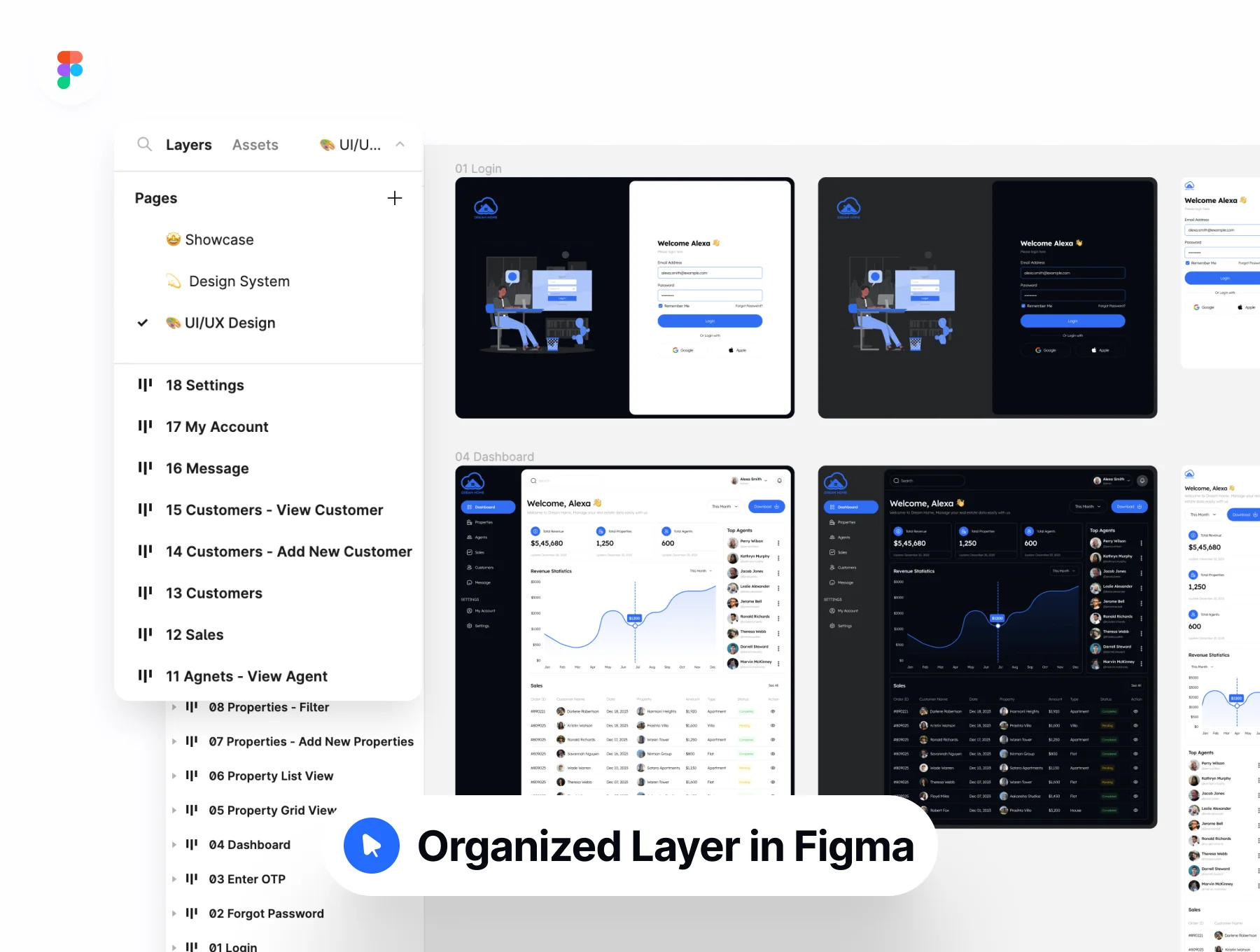 Real Estate Dashboard Admin UI Kit 4