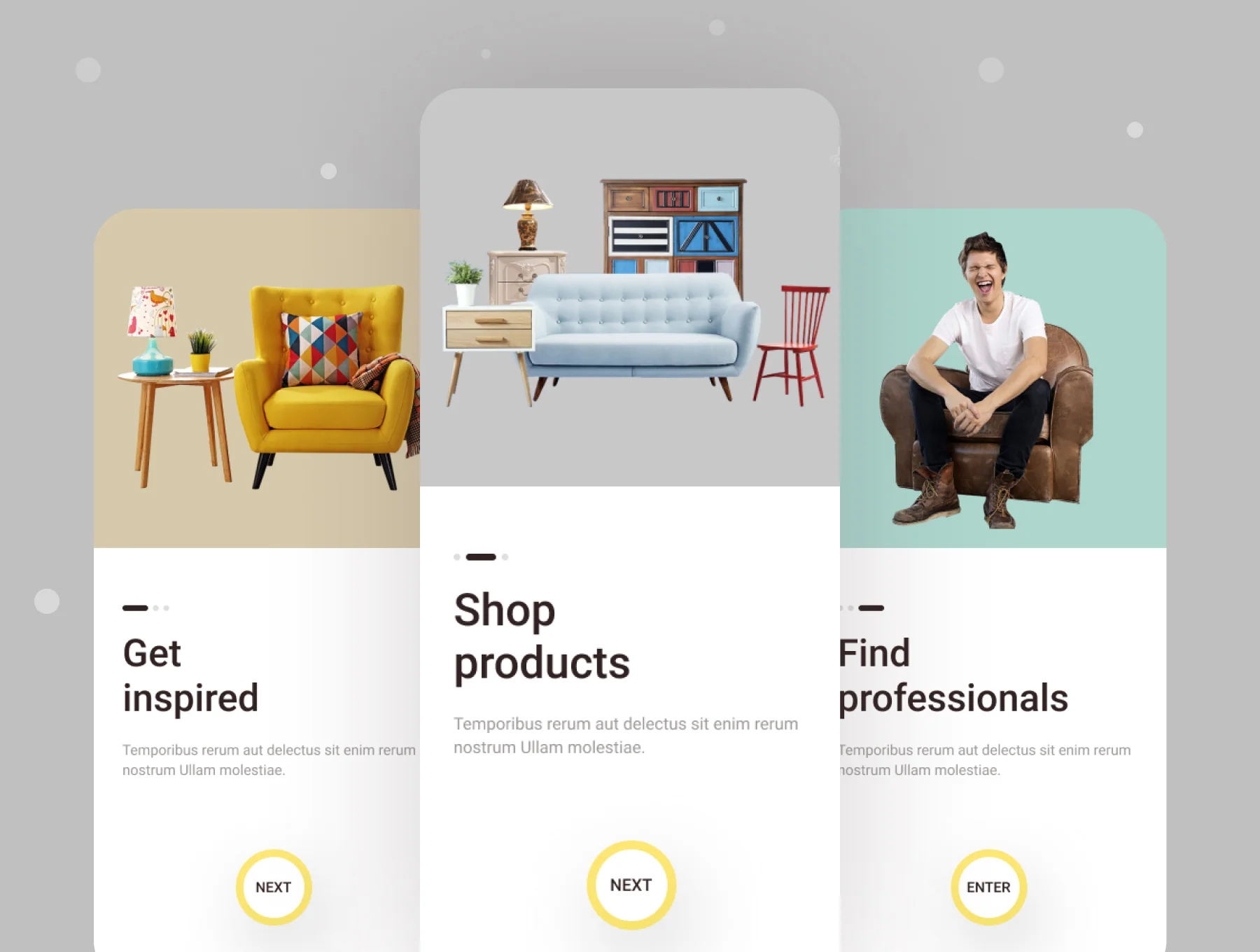 Real Estate & E-commerce UI Kit 3