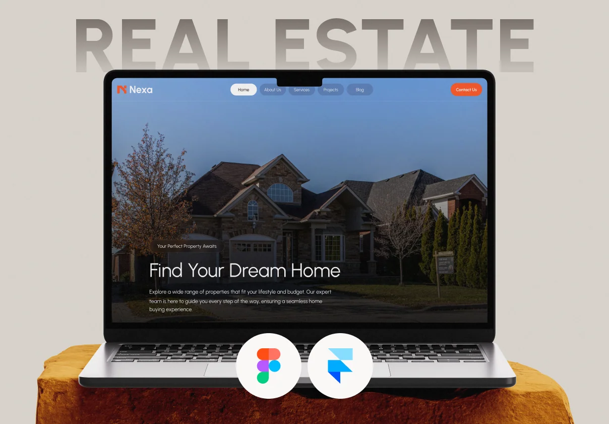 Real Estate Framer Website