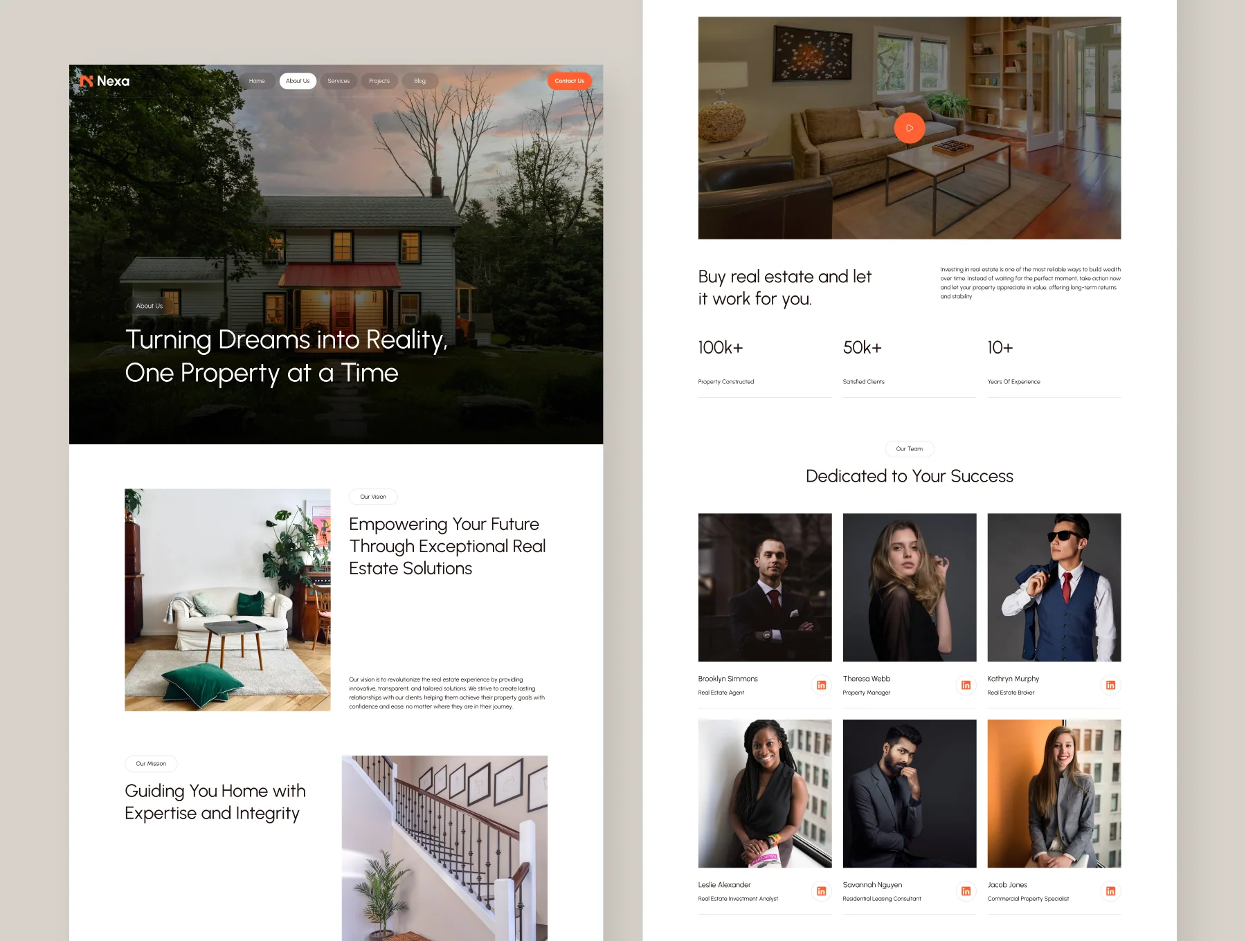 Real Estate Framer Website 2