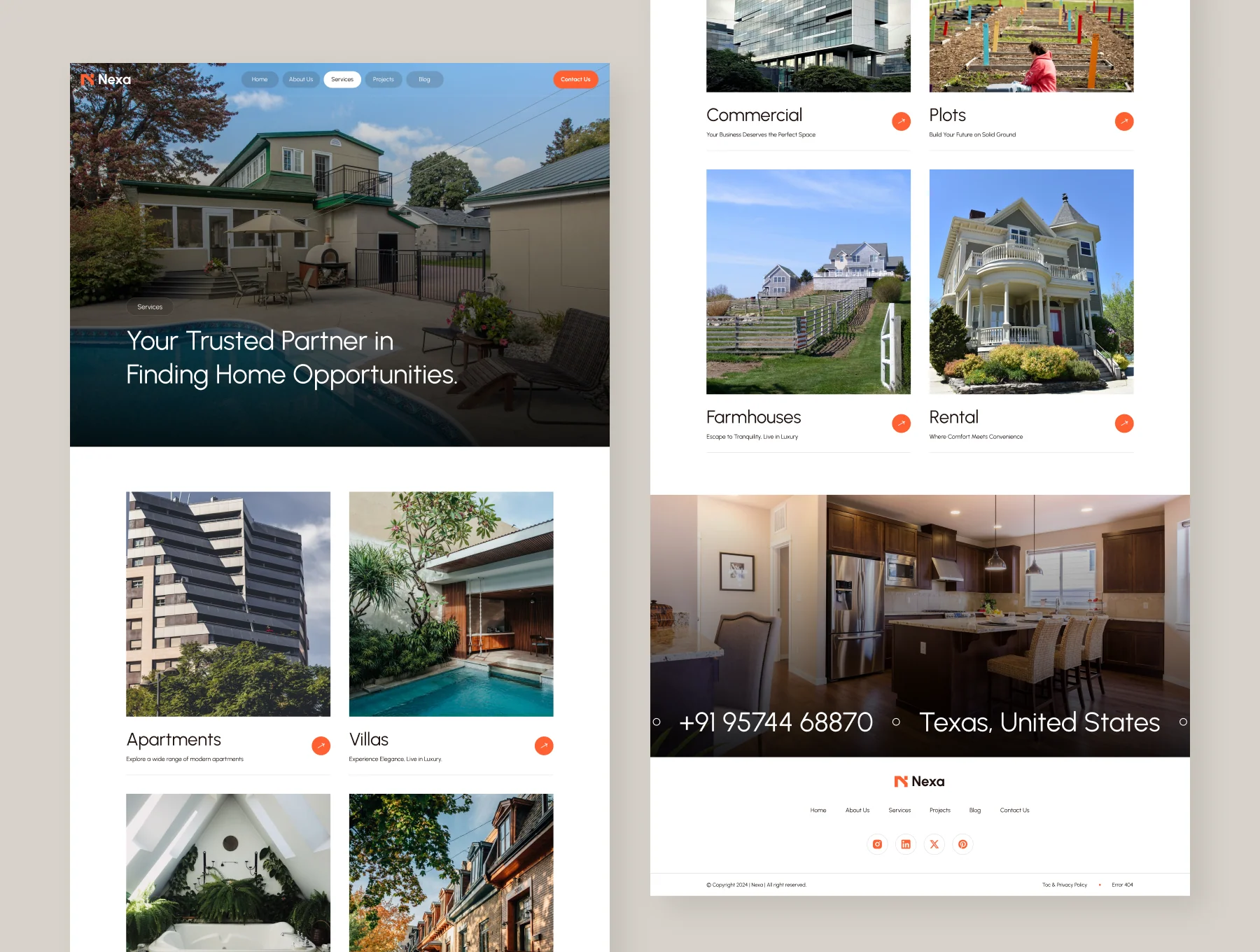 Real Estate Framer Website 3