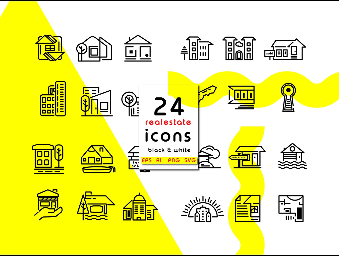 24 Real Estate Icons 2