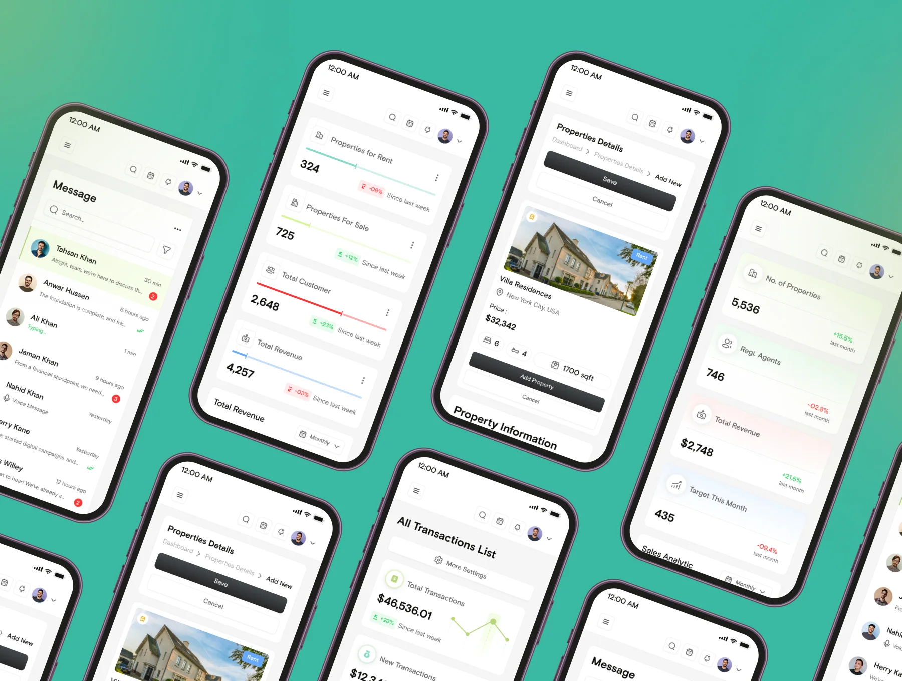 Real Estate Management Web App UI Kit 5