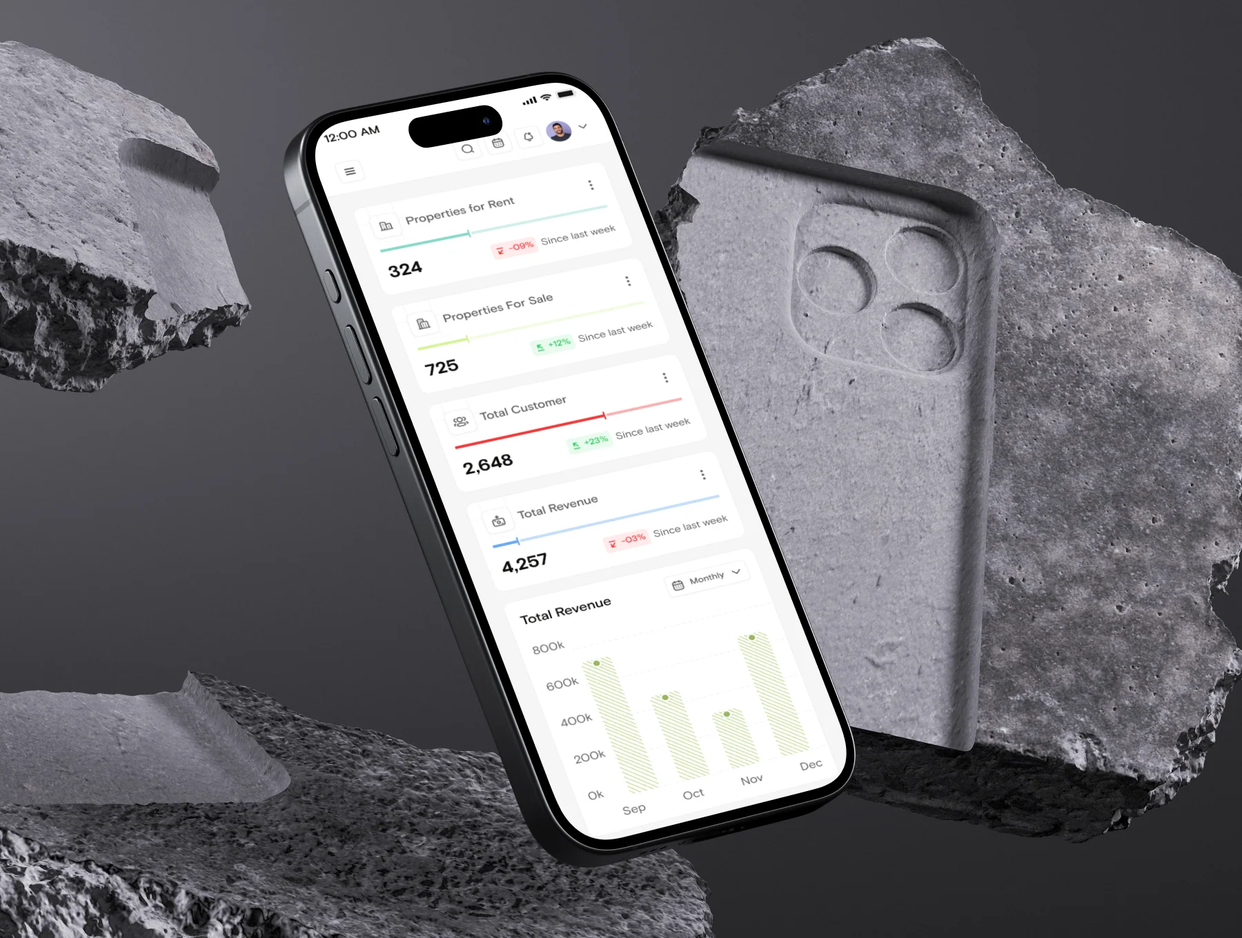 Real Estate Management Web App UI Kit 6