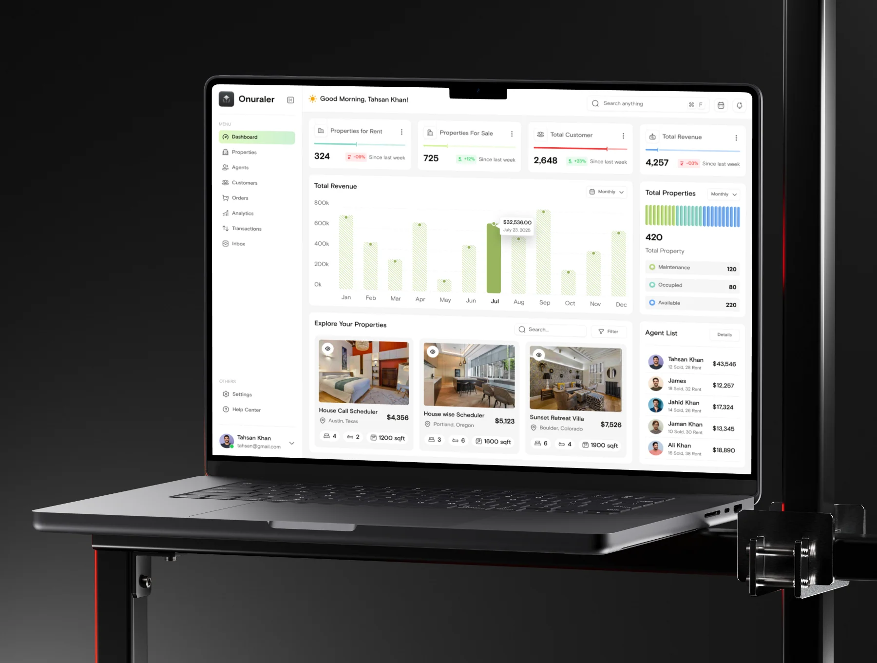 Real Estate Management Web App UI Kit 7