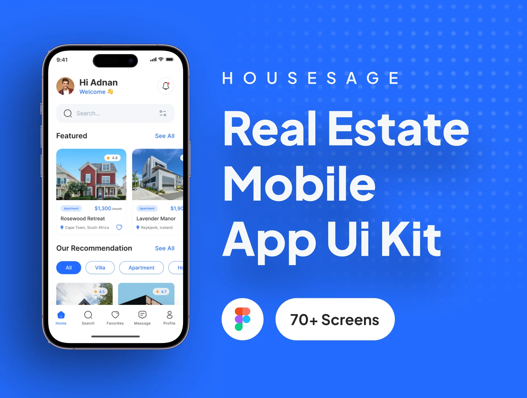 Real Estate Mobile App Ui Kit