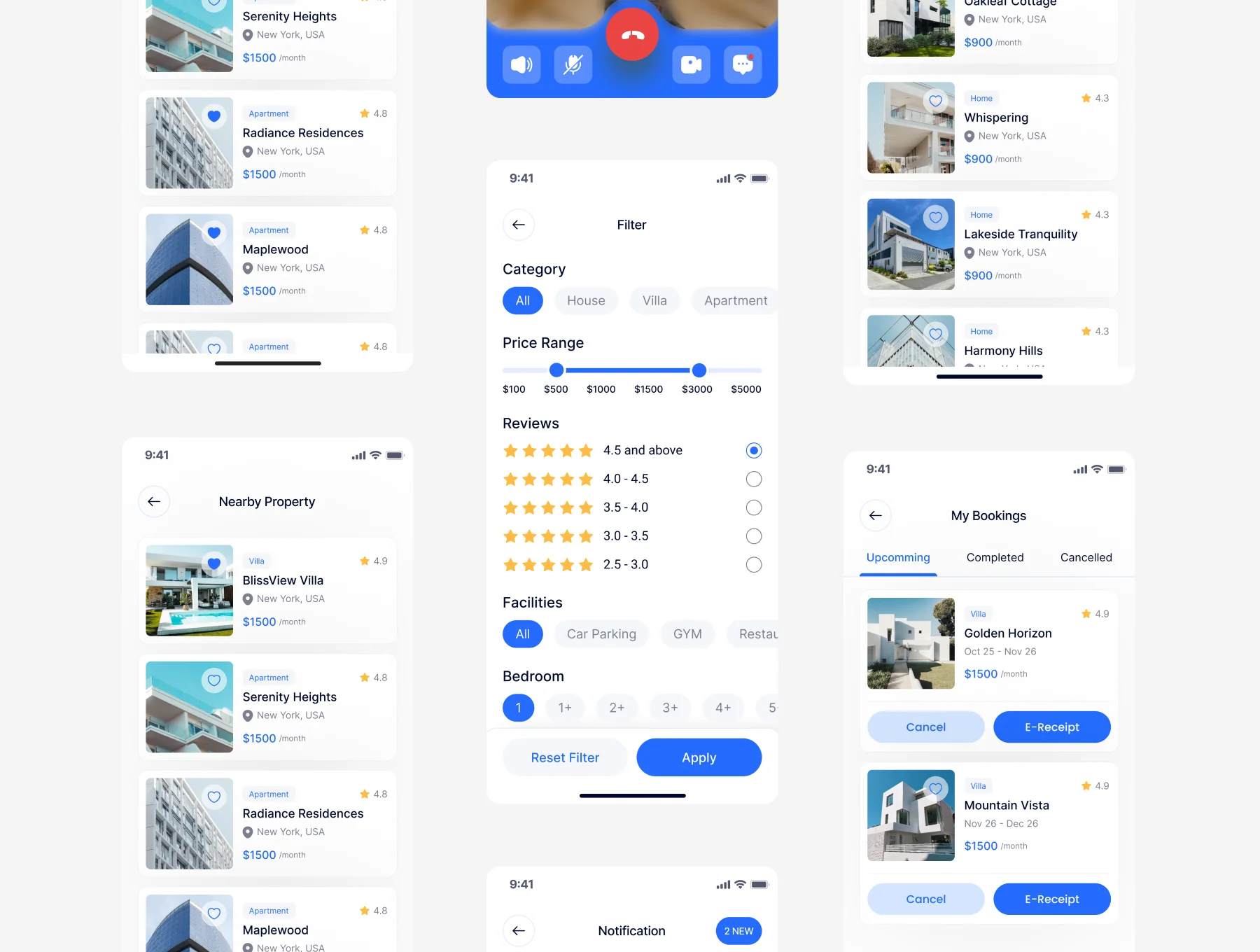 Real Estate Mobile App UIUX Kit 7