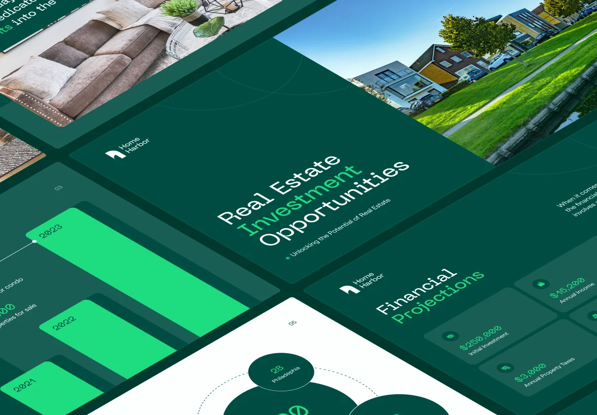 Real Estate Presentation Template — Home Harbor