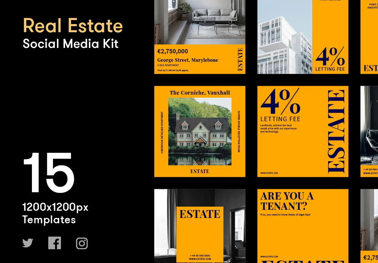Real Estate Social Media Kit