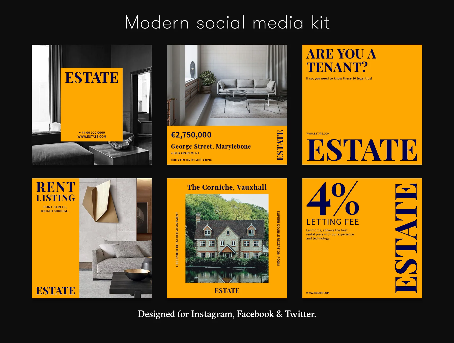 Real Estate Social Media Kit