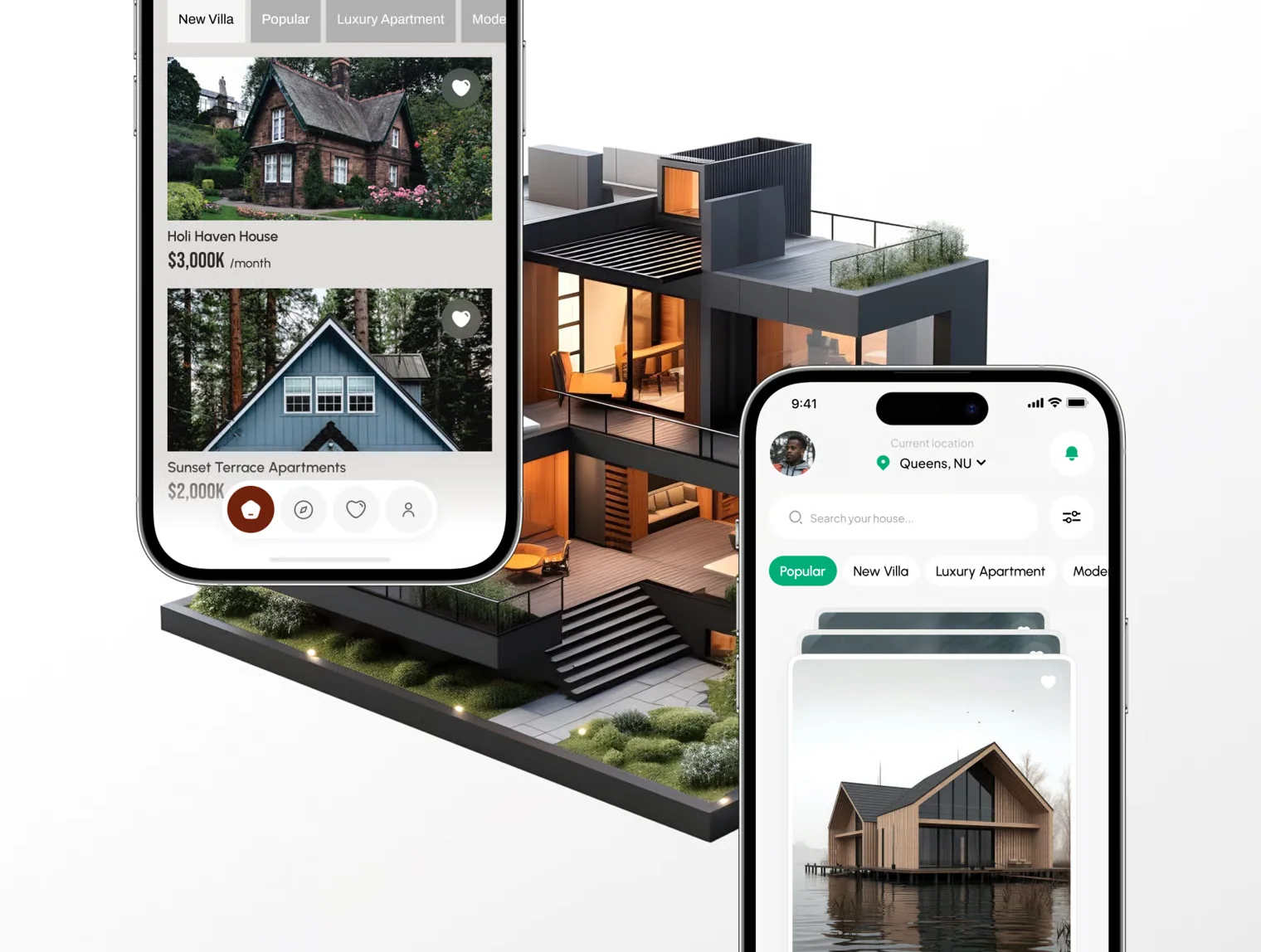 Real Estate UI Kit — Property Buy & Sale Screens 3
