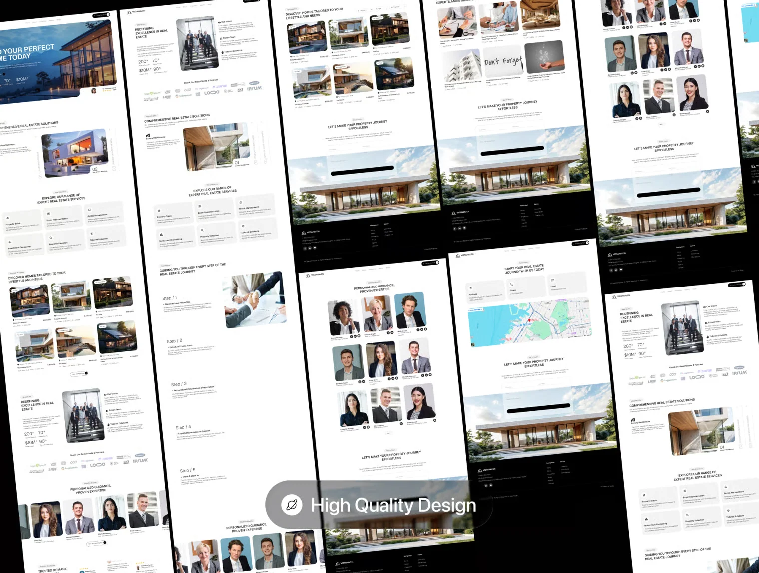 Real Estate Website Template UI Kit 2