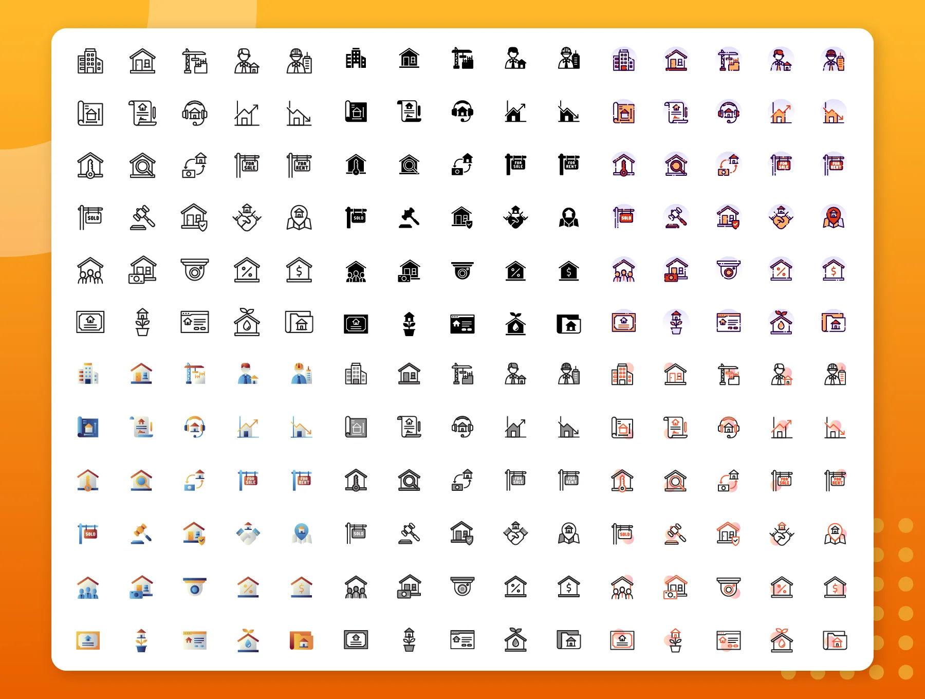 Real Estate Icons 6