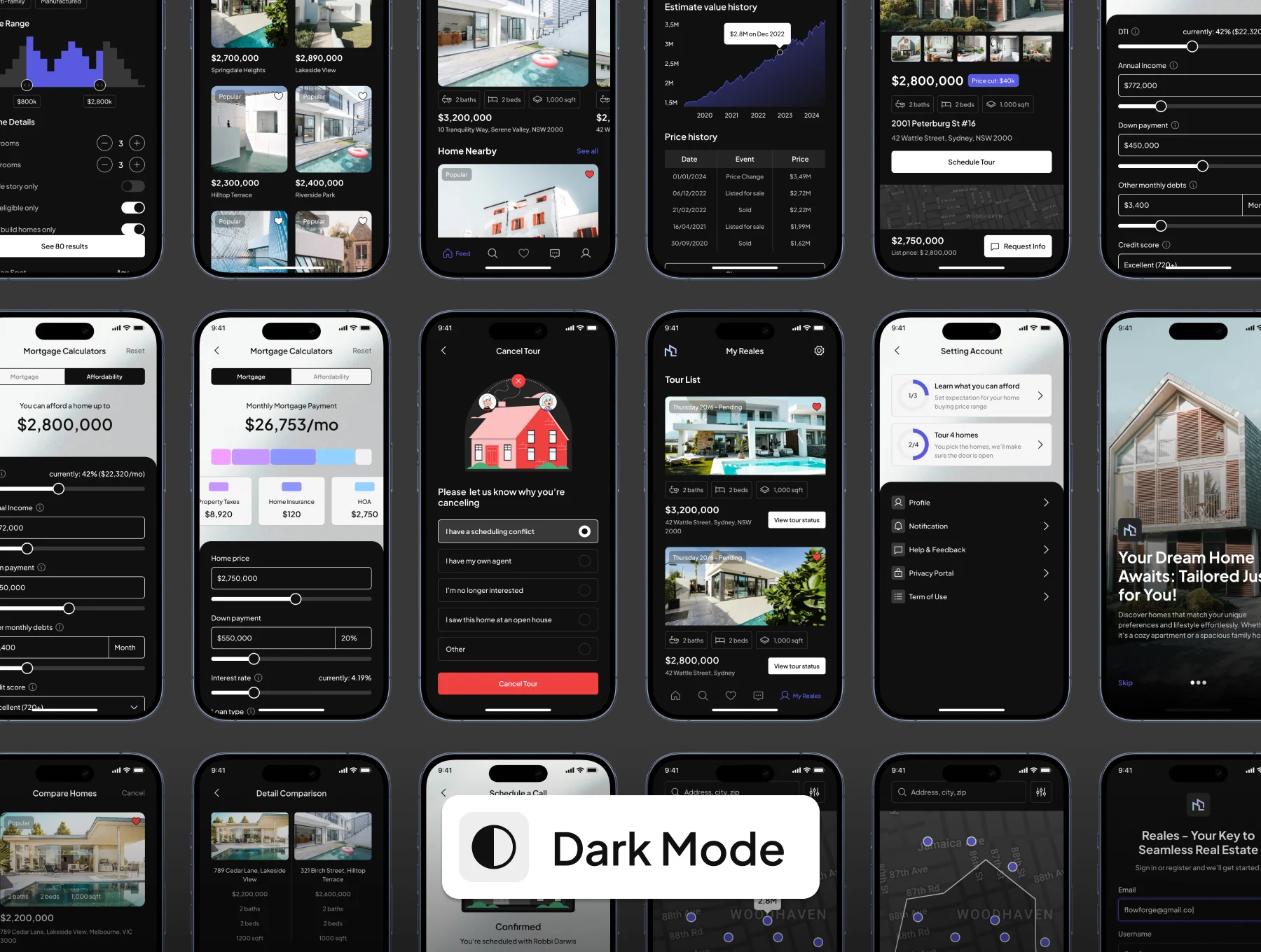 Reales - Real Estate App UI Kit 4