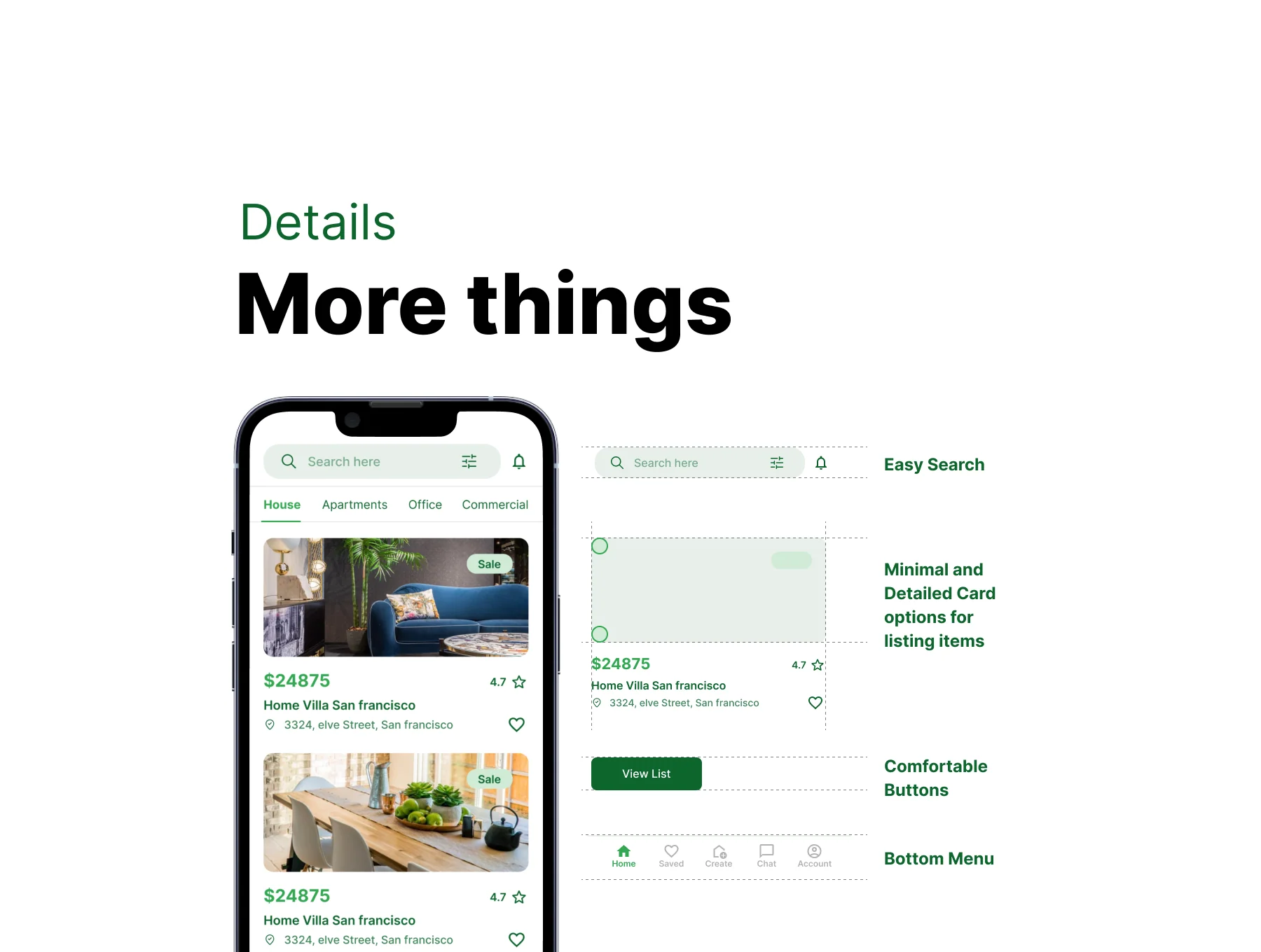 RealEstate UI kit 2