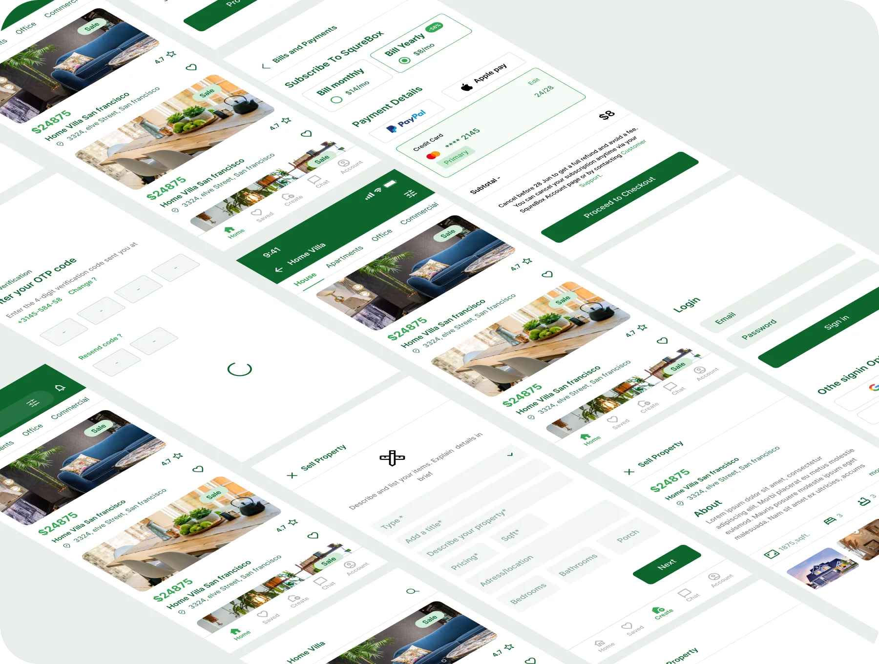 RealEstate UI kit 5