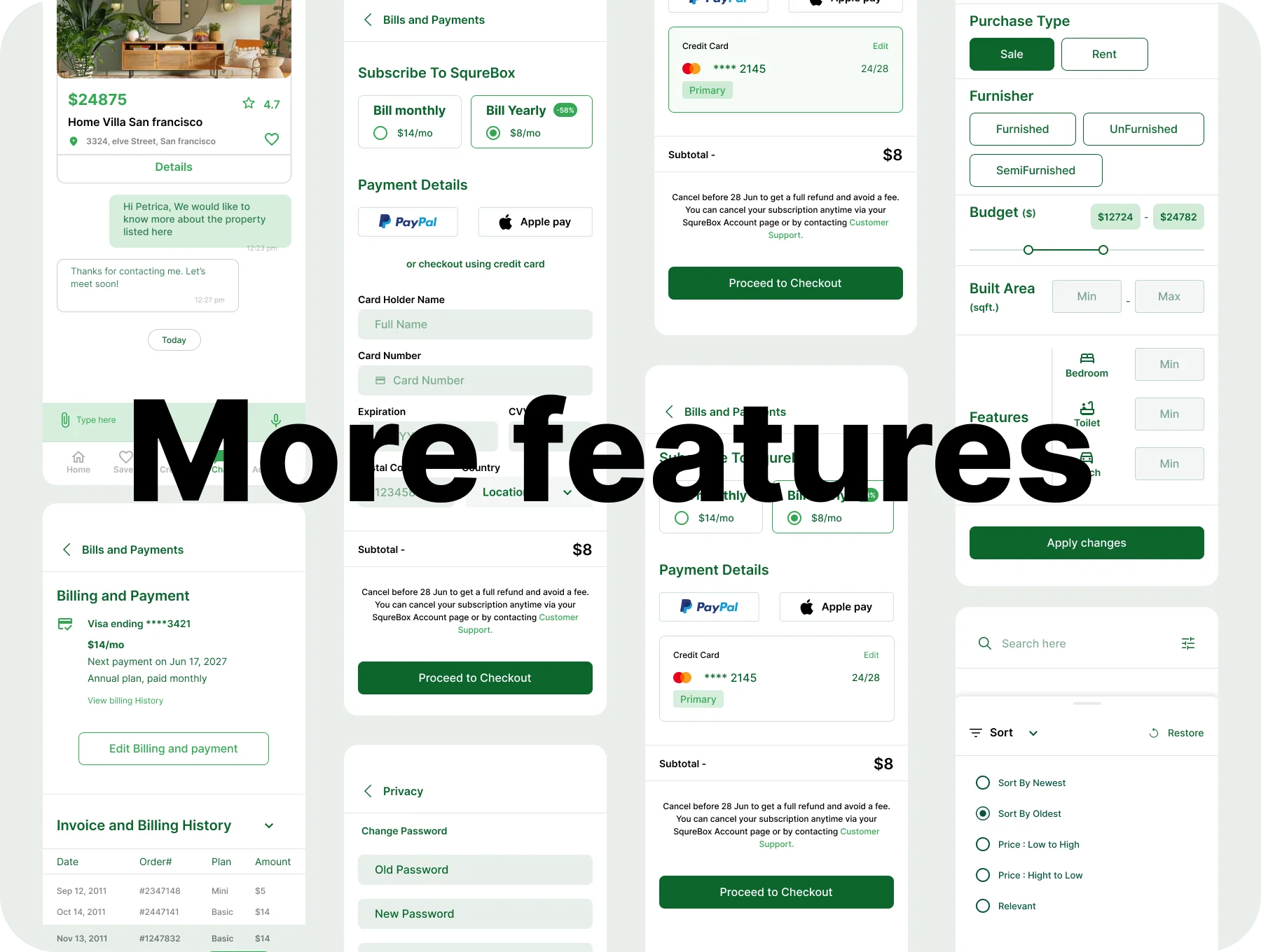RealEstate UI kit 6