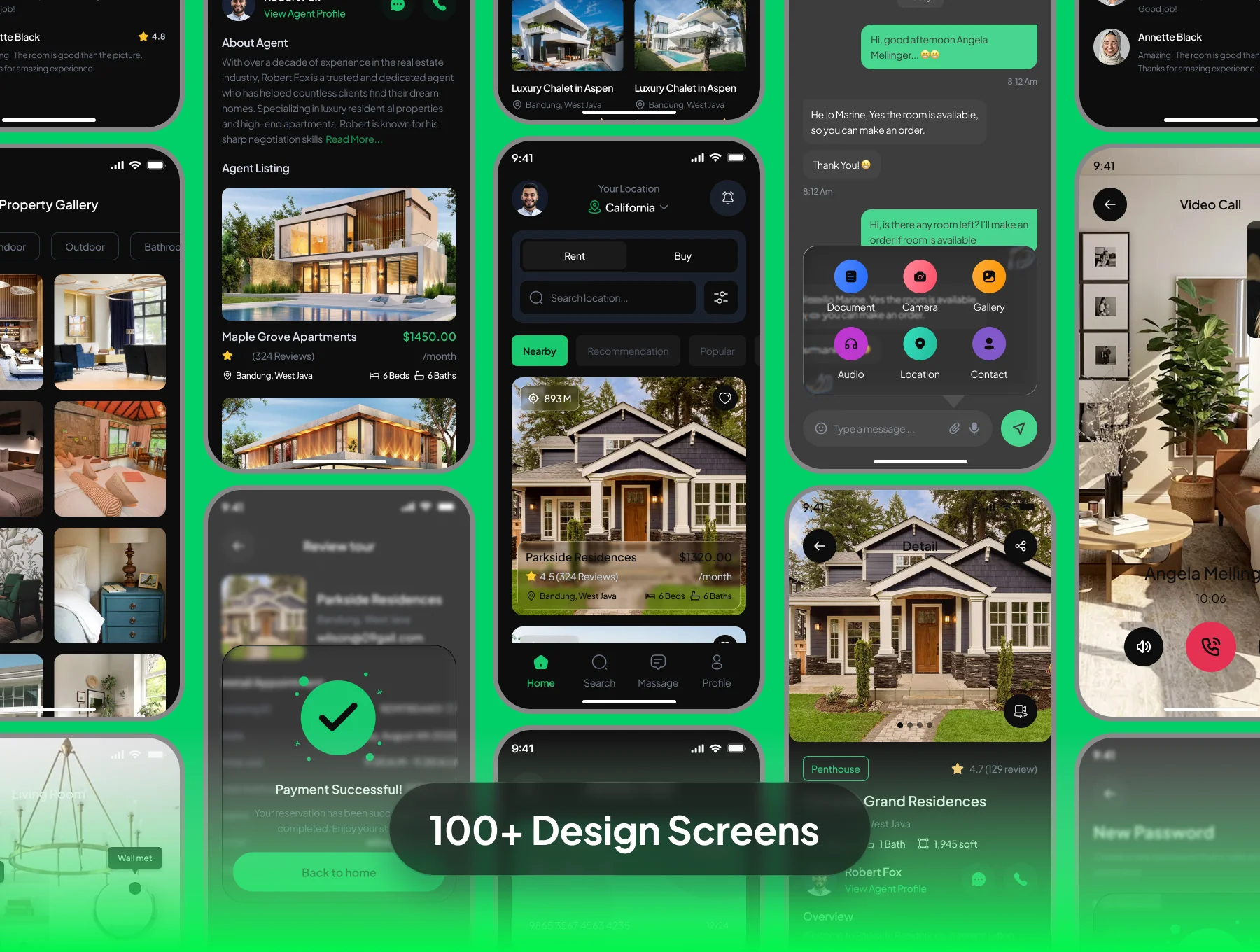 RealNest Real Estate Mobile App Ui kit 3