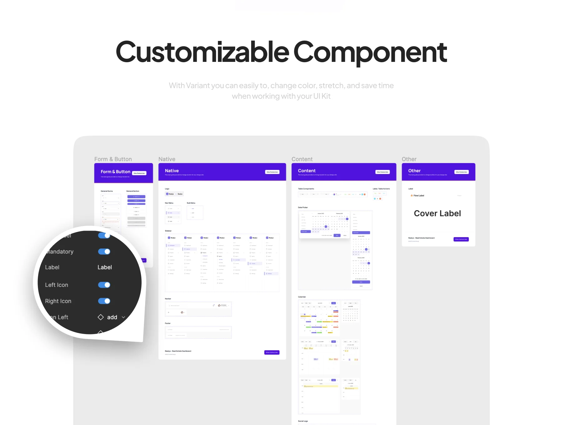 Realys - Real Estate Dashboard UI Kit 4