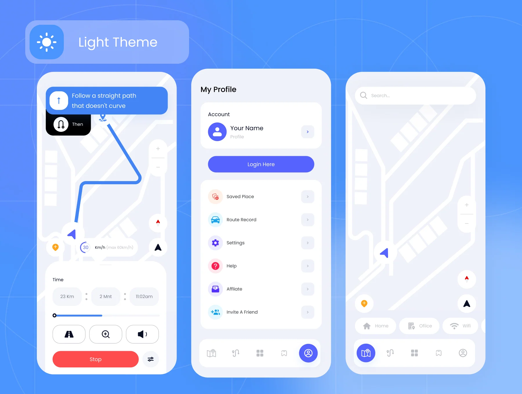 Rea.maps - modern maps mobile apps 4