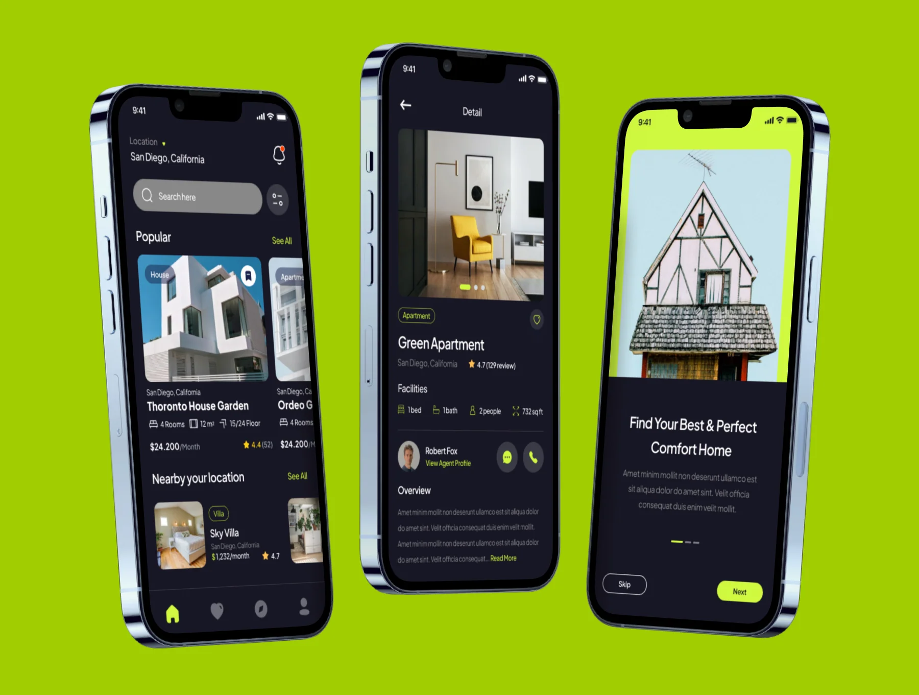 Reaple - Real Estate App UI Kit 5