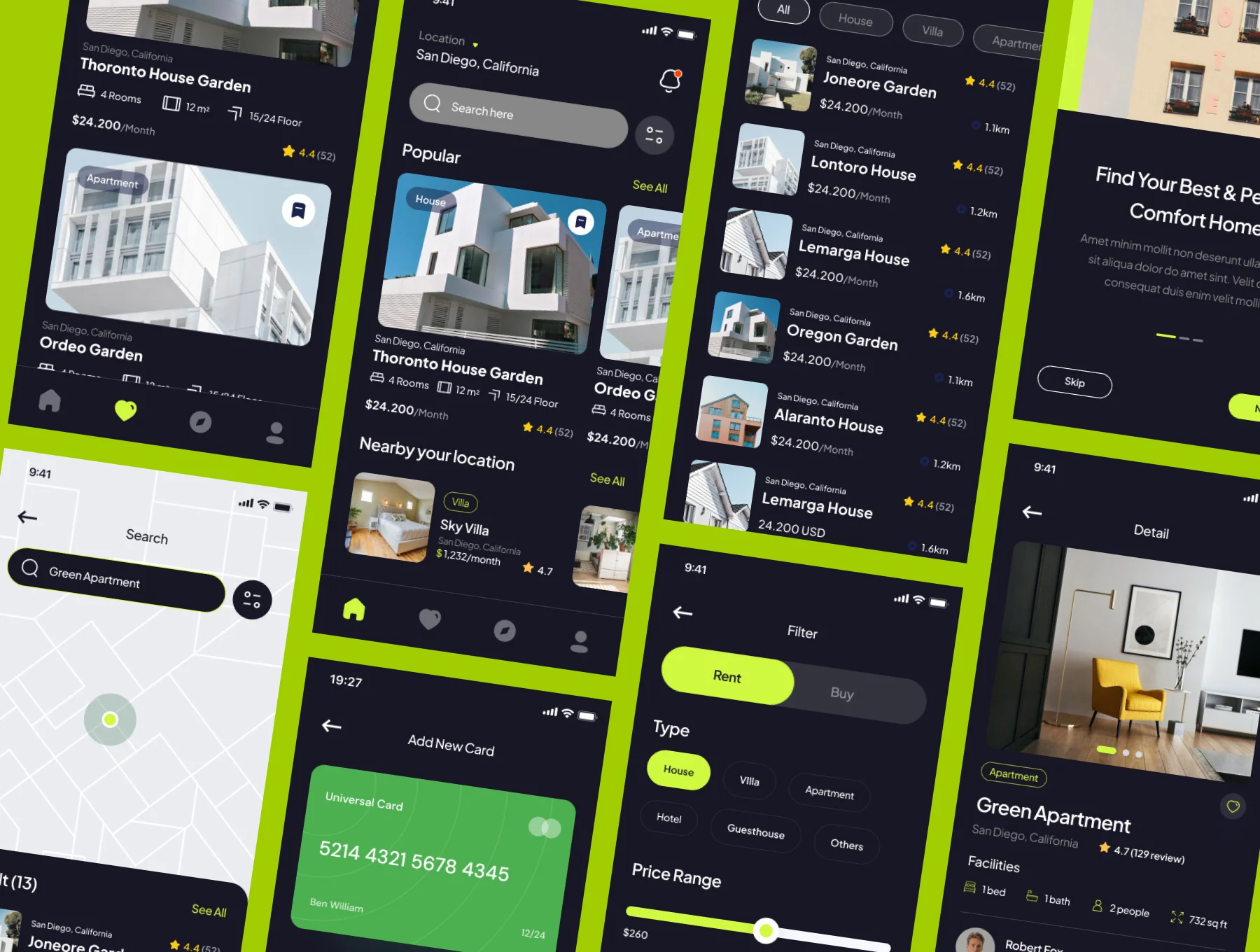 Reaple - Real Estate App UI Kit 6