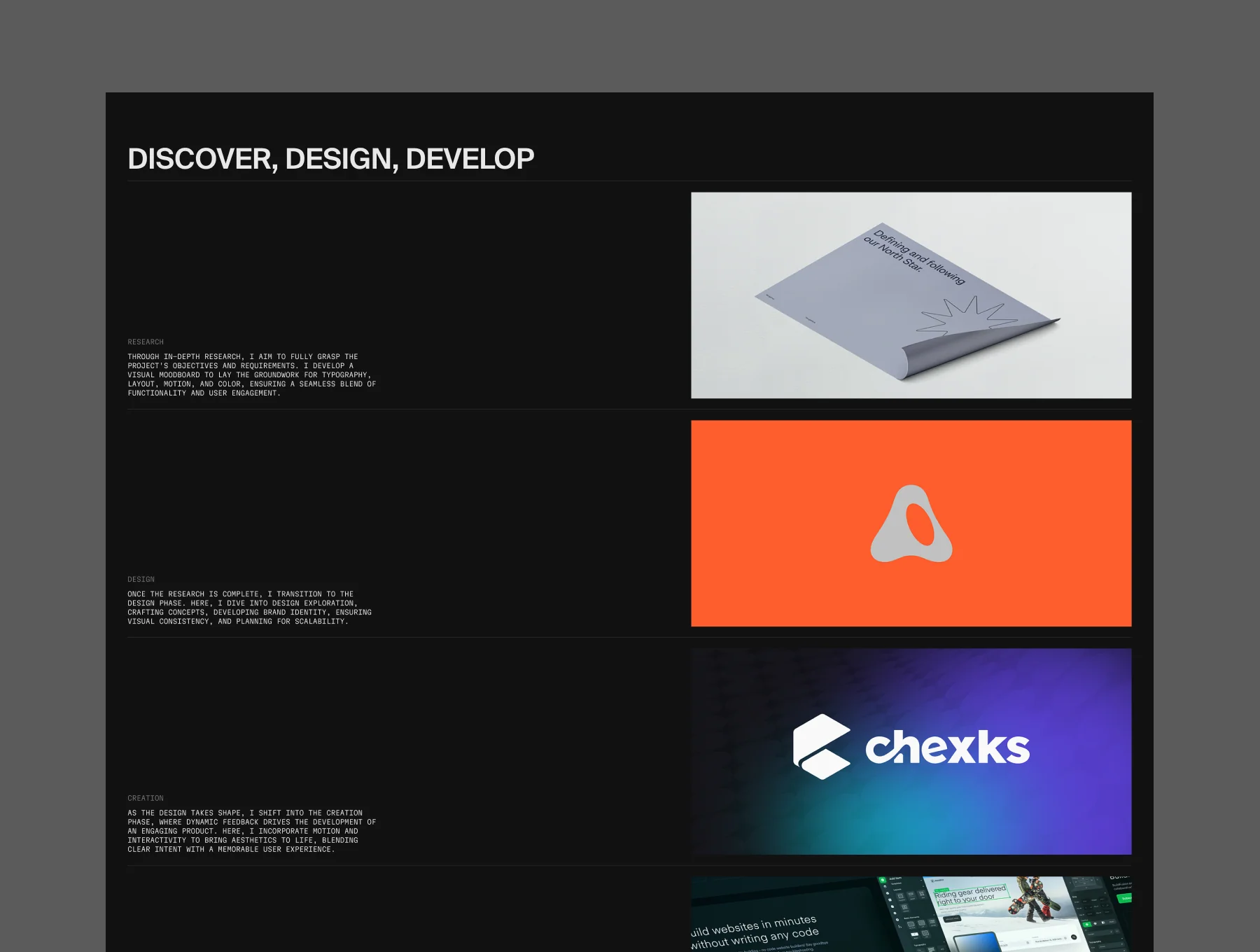 Rebel Grace - Portfolio Coded Template 3
