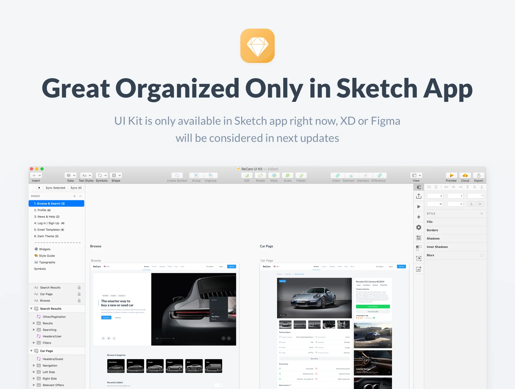 ReCars Website UI Kit 6