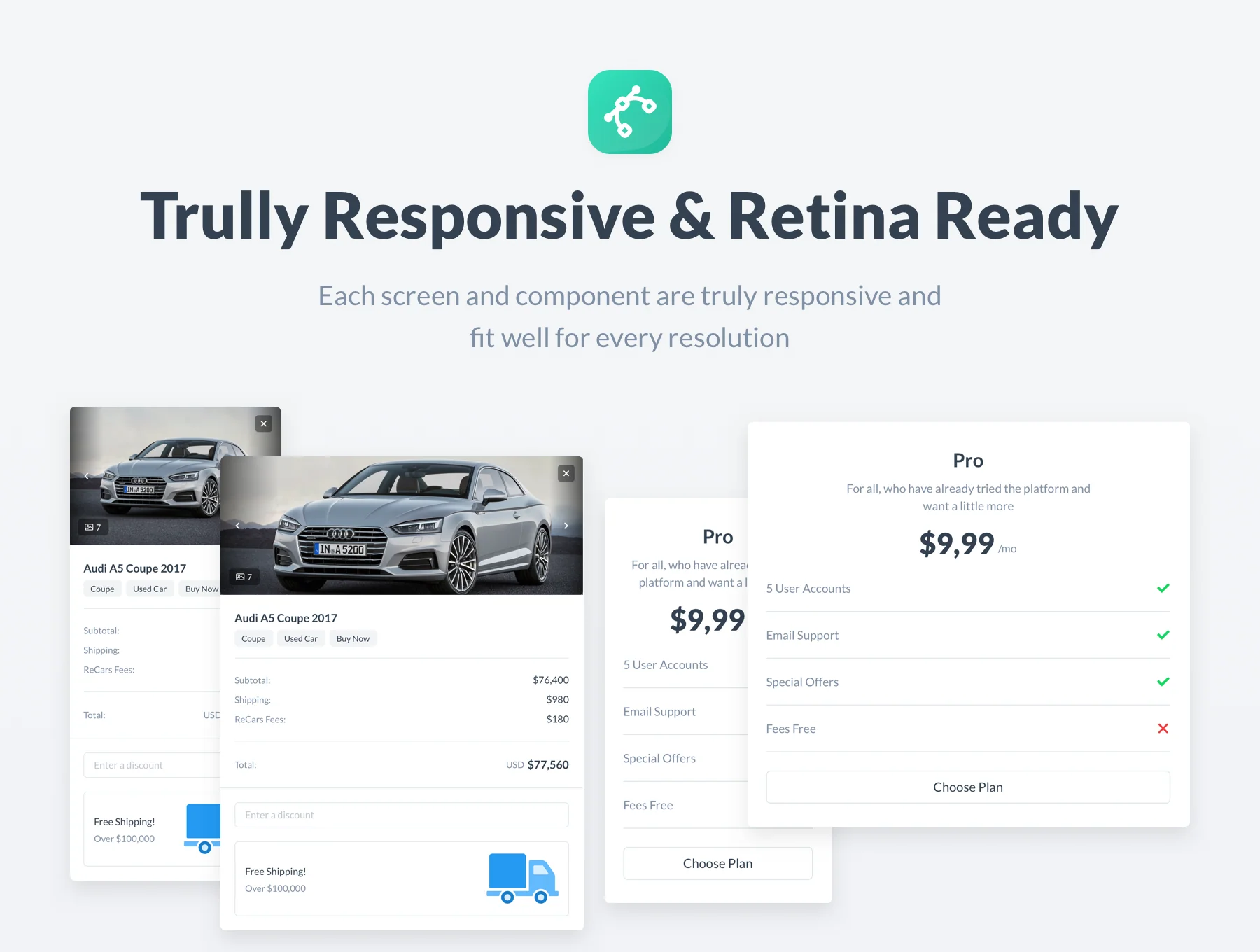 ReCars Website UI Kit 7