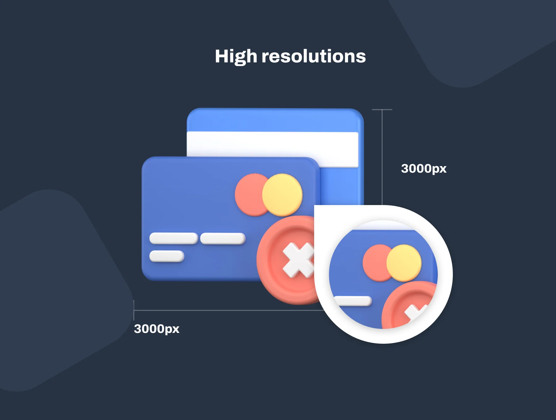 Recession 3D Icon Set 3