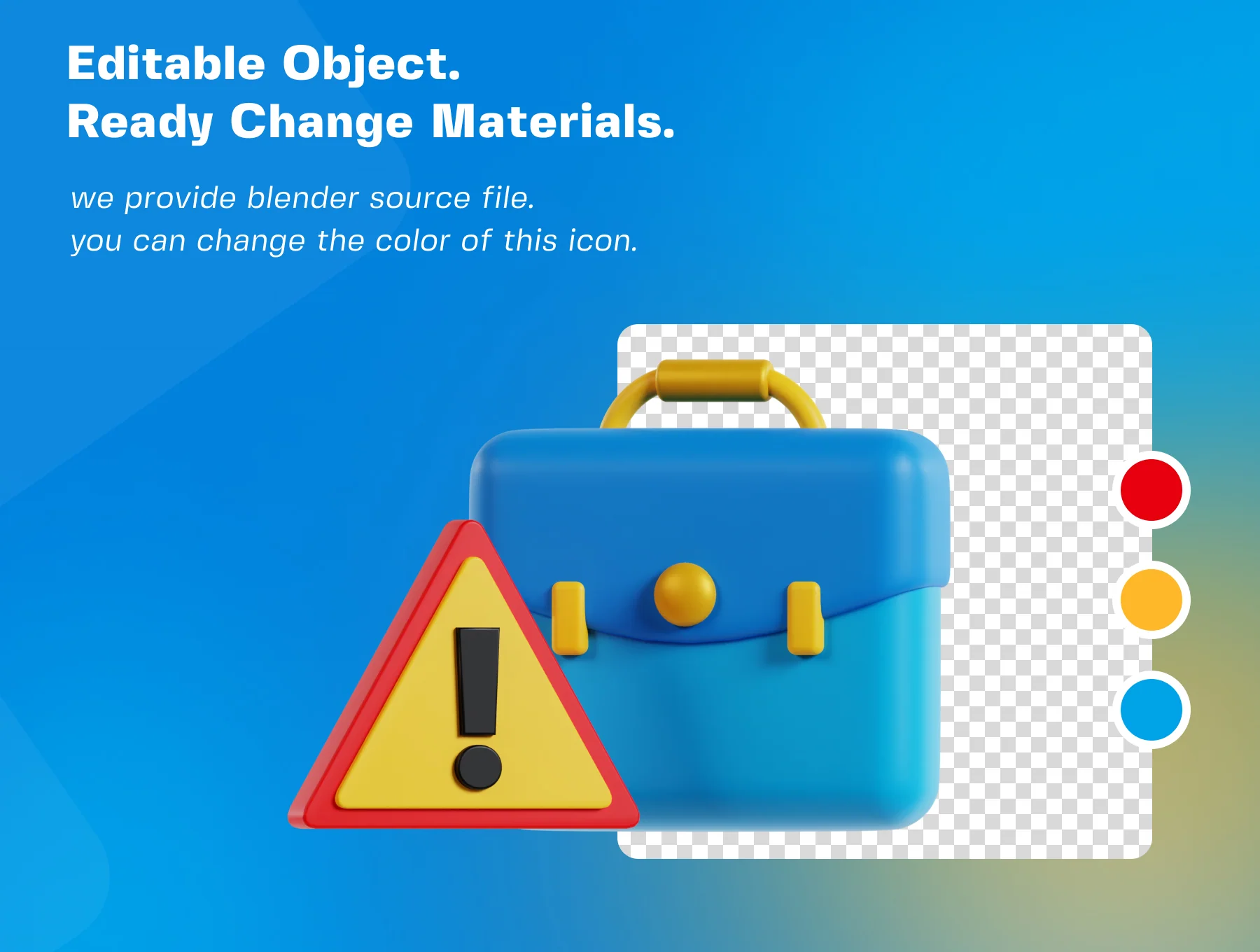 Recession & Bankrupt 3D Icon Pack 4