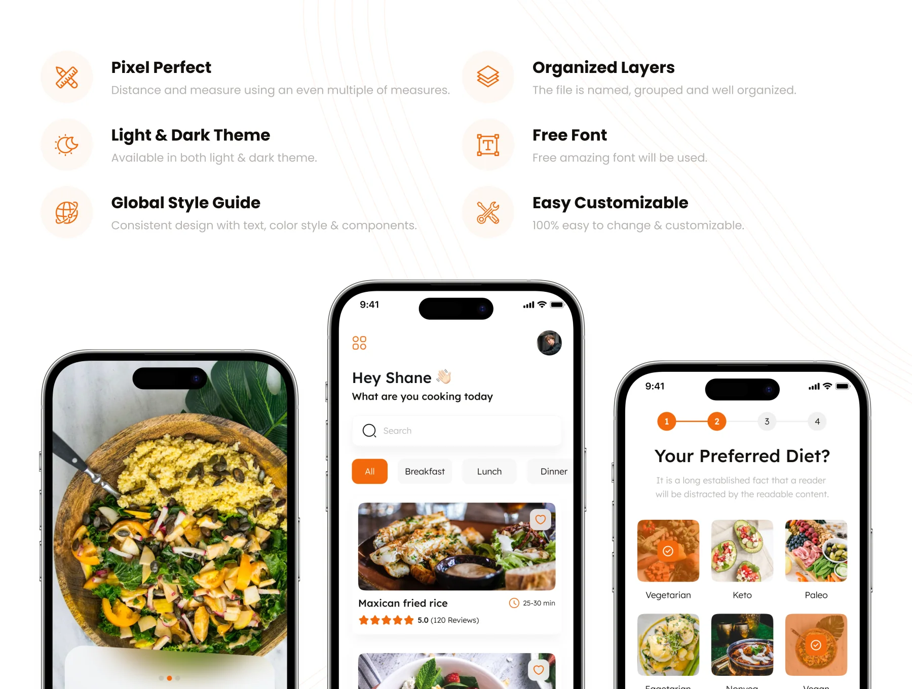 Recipe App UI Kit 2