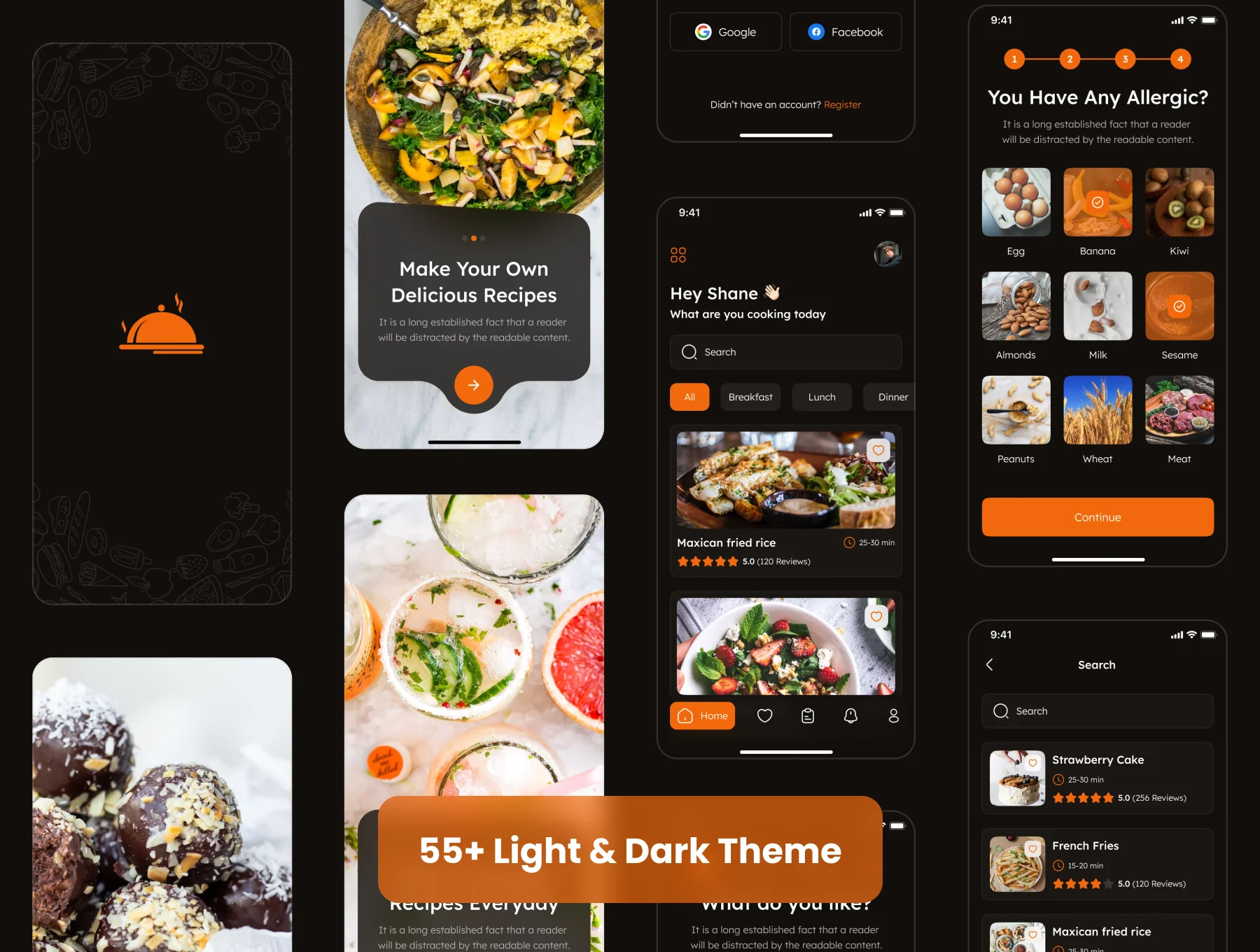 Recipe App UI Kit 7